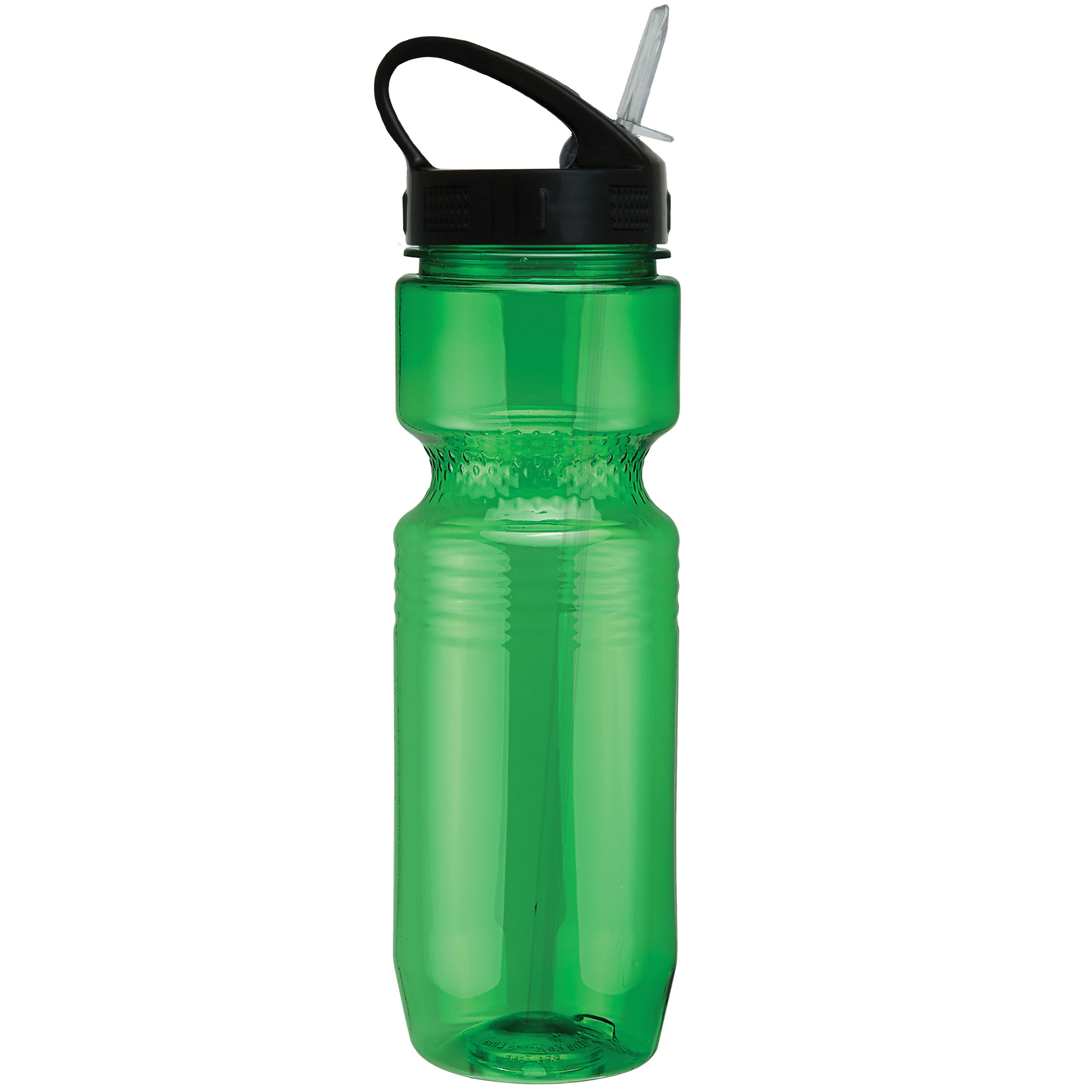 Picture of 26 Oz Translucent Jogger Bottle w/ Sport Sip Lid & Straw
