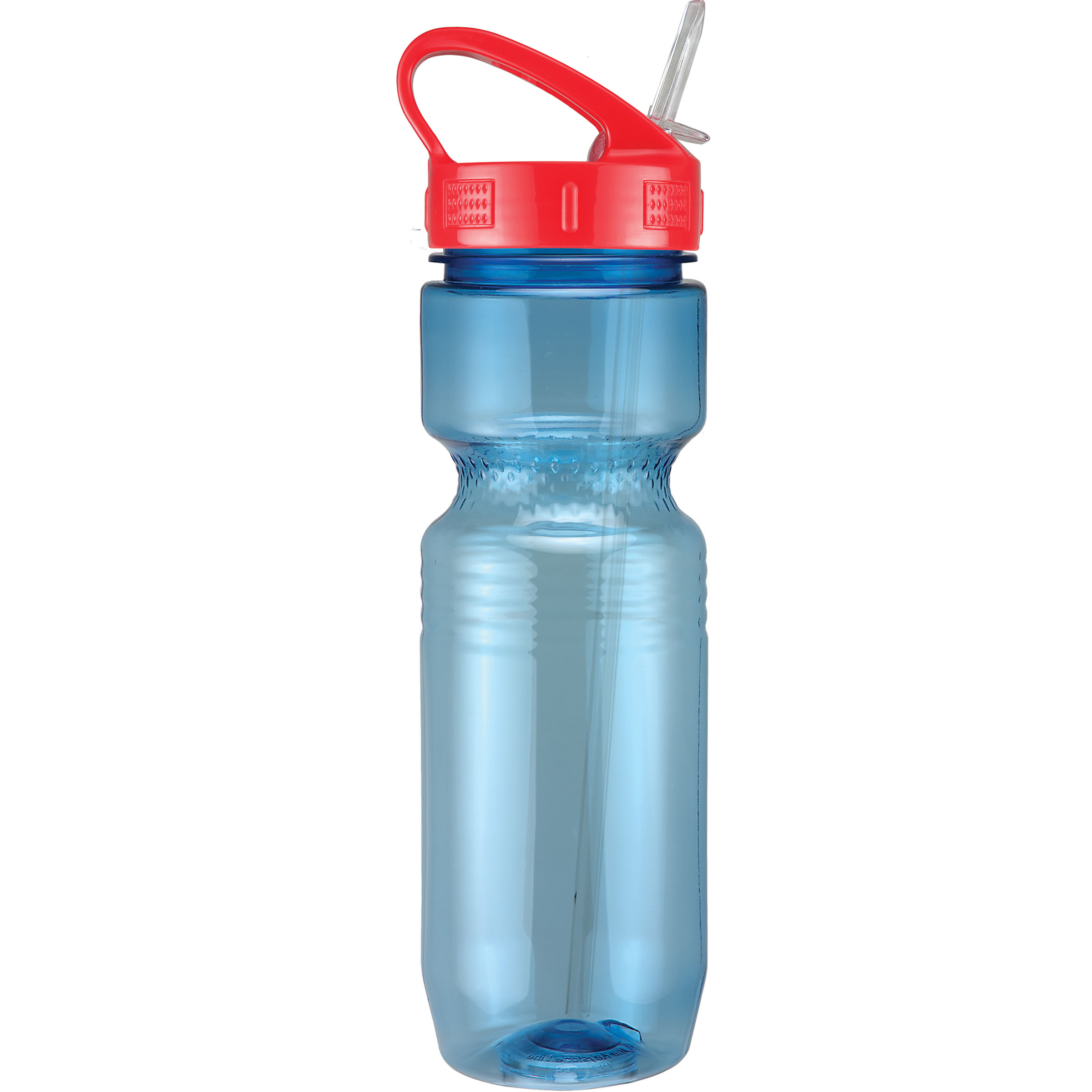 Picture of 26 Oz Translucent Jogger Bottle w/ Sport Sip Lid & Straw