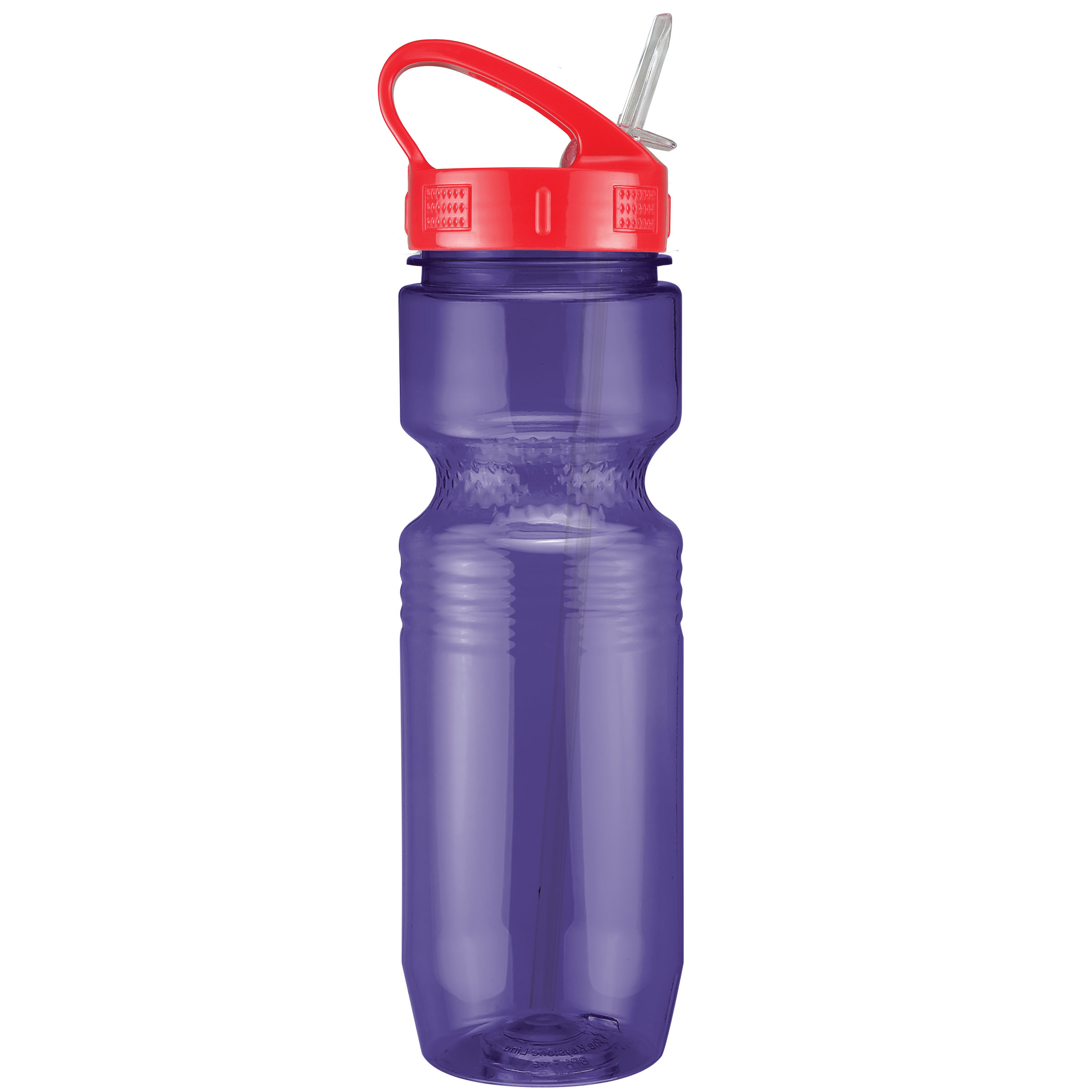Picture of 26 Oz Translucent Jogger Bottle w/ Sport Sip Lid & Straw