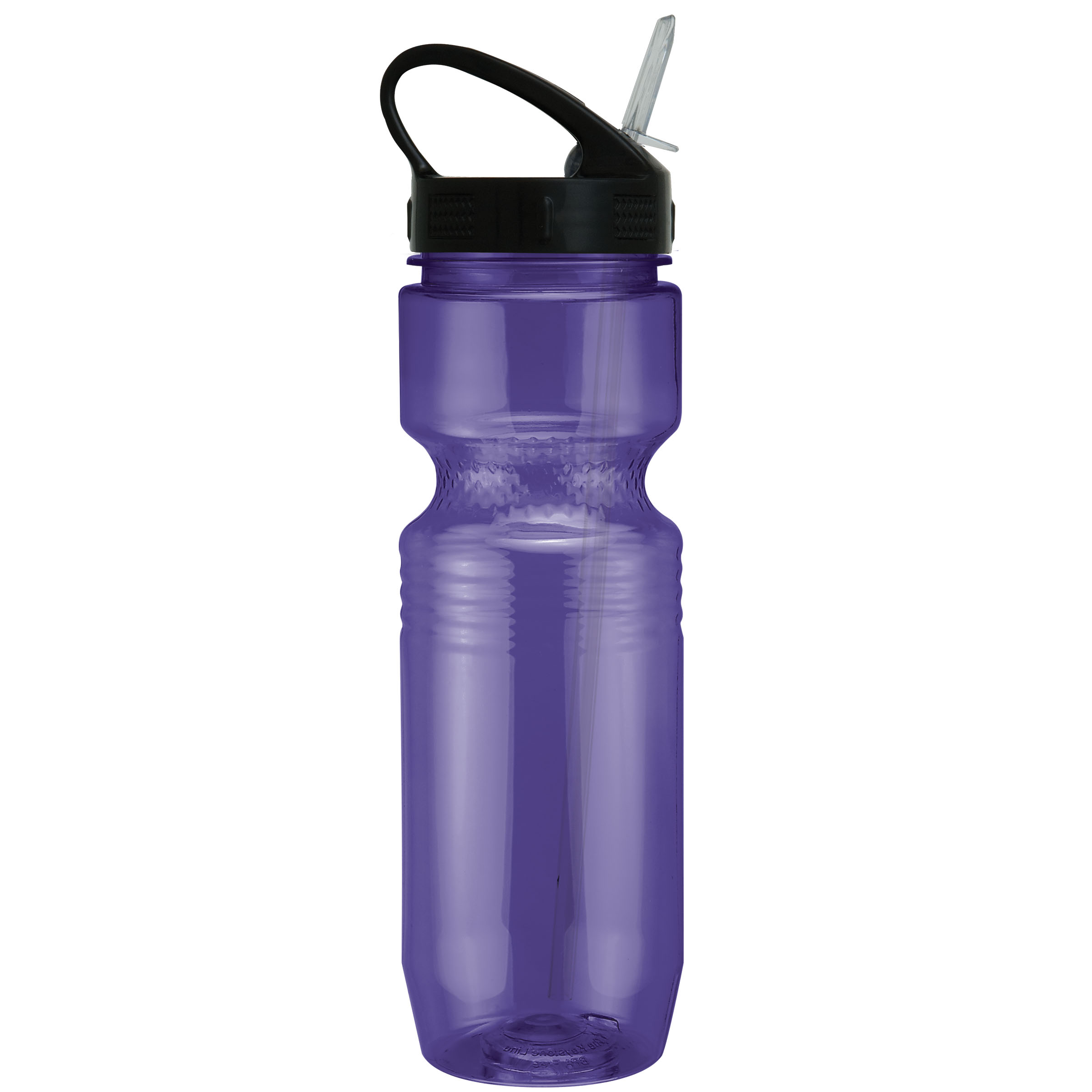 Picture of 26 Oz Translucent Jogger Bottle w/ Sport Sip Lid & Straw