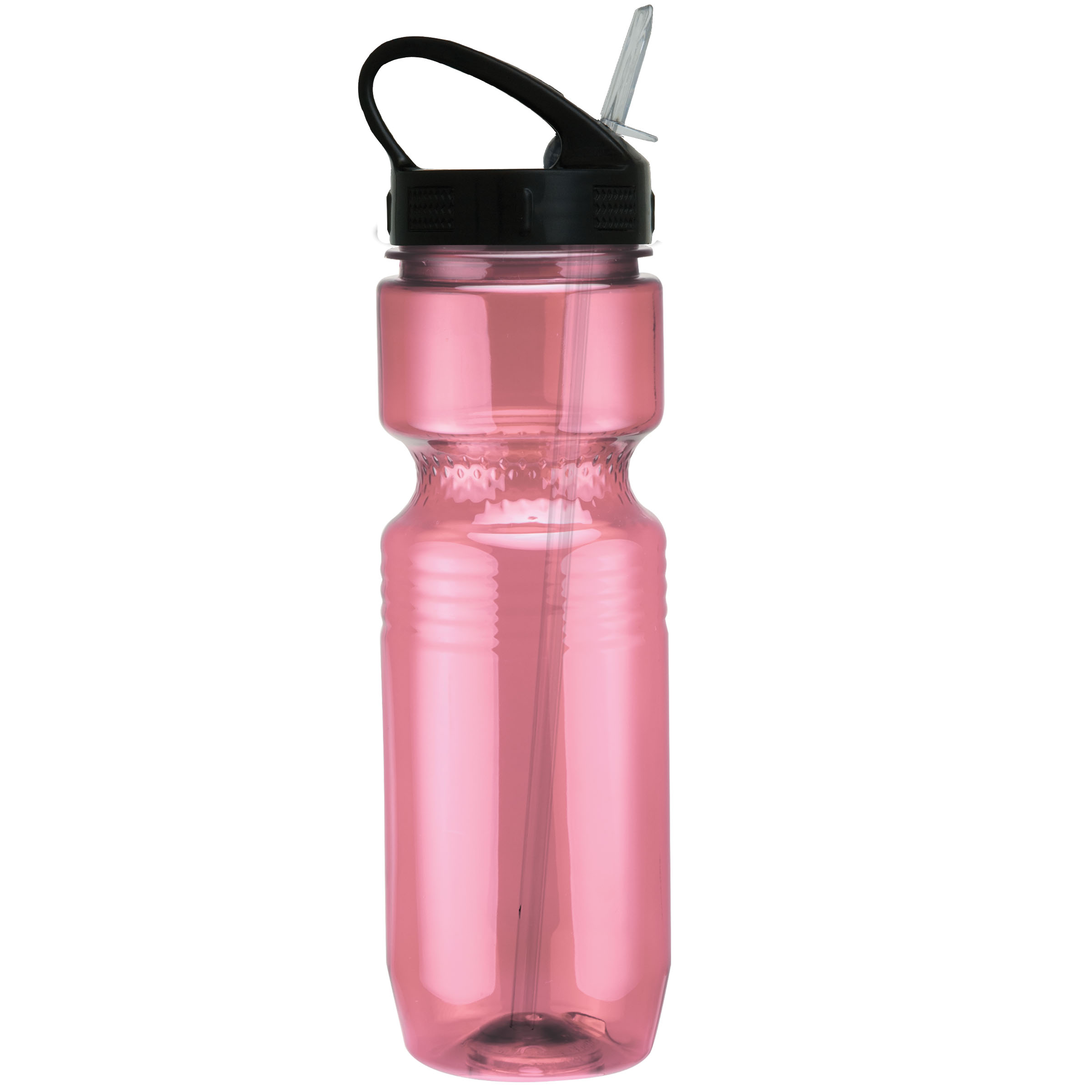 Picture of 26 Oz Translucent Jogger Bottle w/ Sport Sip Lid & Straw