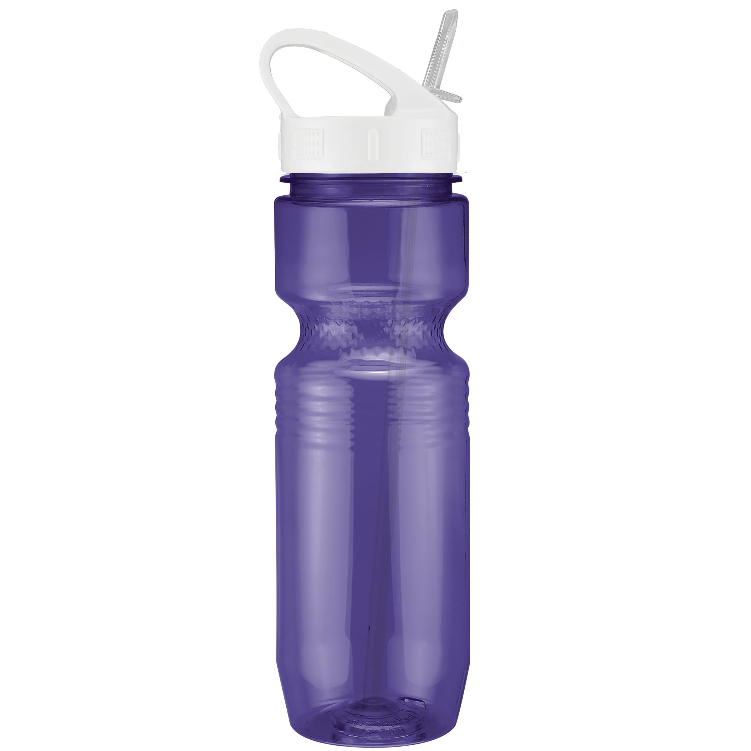Picture of 26 Oz Translucent Jogger Bottle w/ Sport Sip Lid & Straw