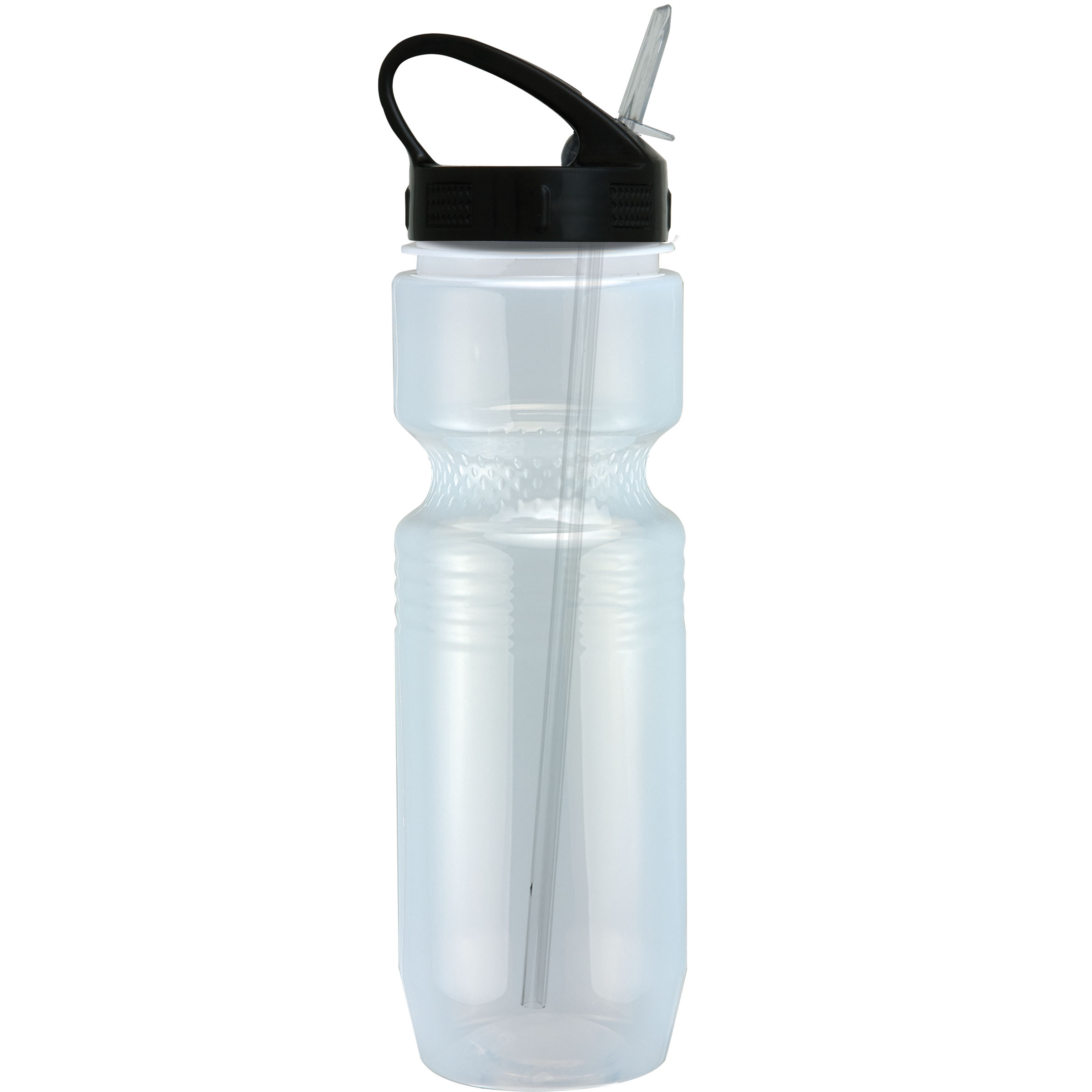 Picture of 26 Oz Translucent Jogger Bottle w/ Sport Sip Lid & Straw