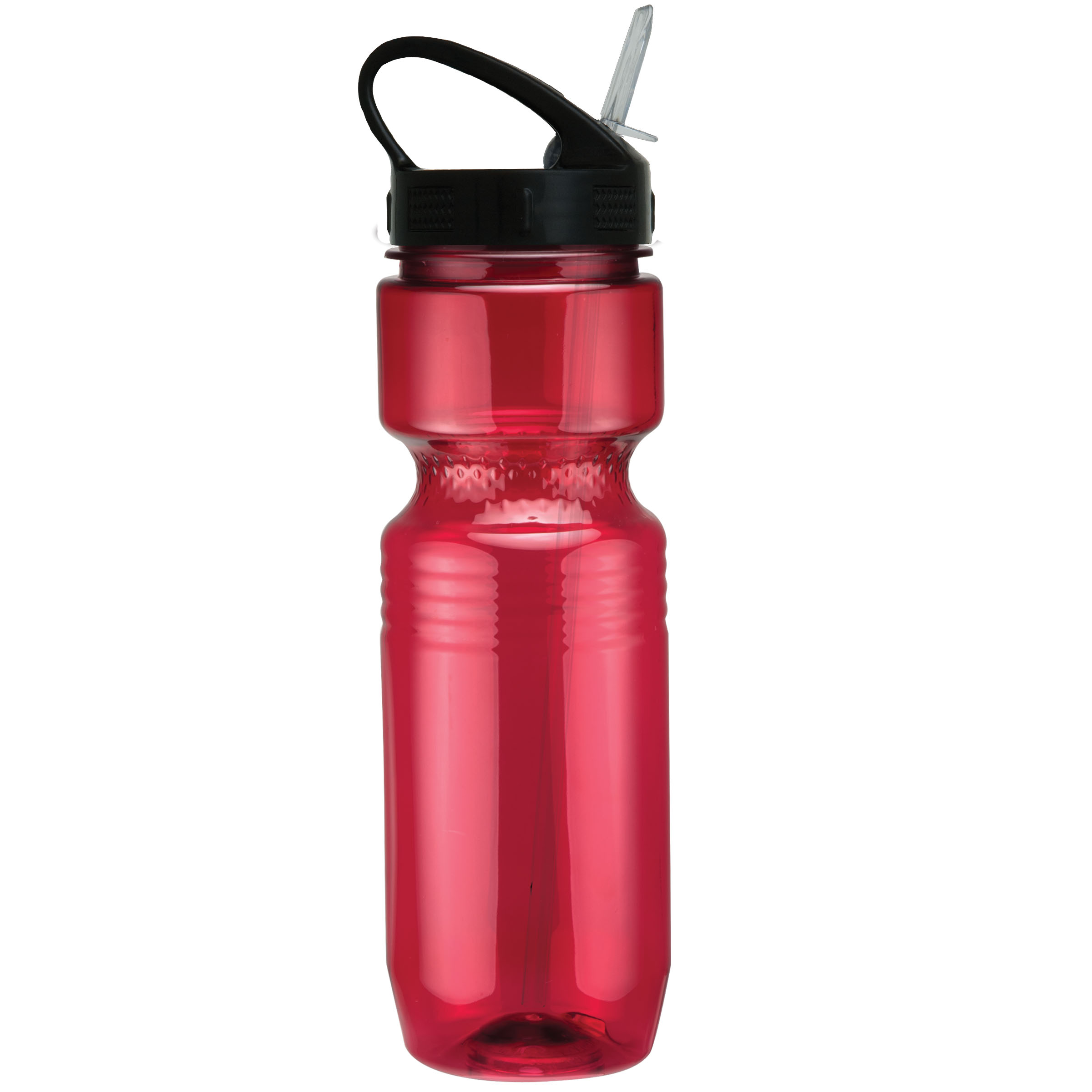 Picture of 26 Oz Translucent Jogger Bottle w/ Sport Sip Lid & Straw