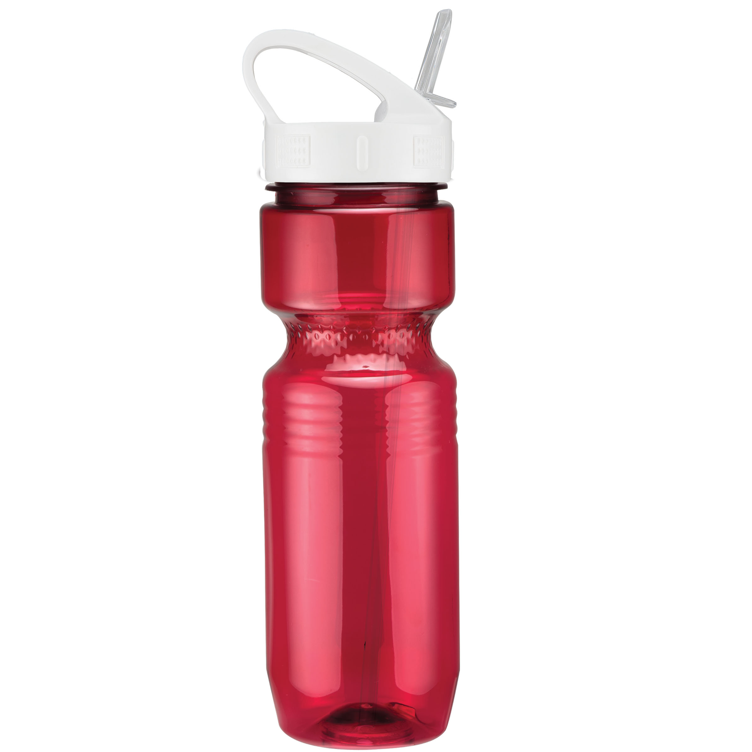 Picture of 26 Oz Translucent Jogger Bottle w/ Sport Sip Lid & Straw