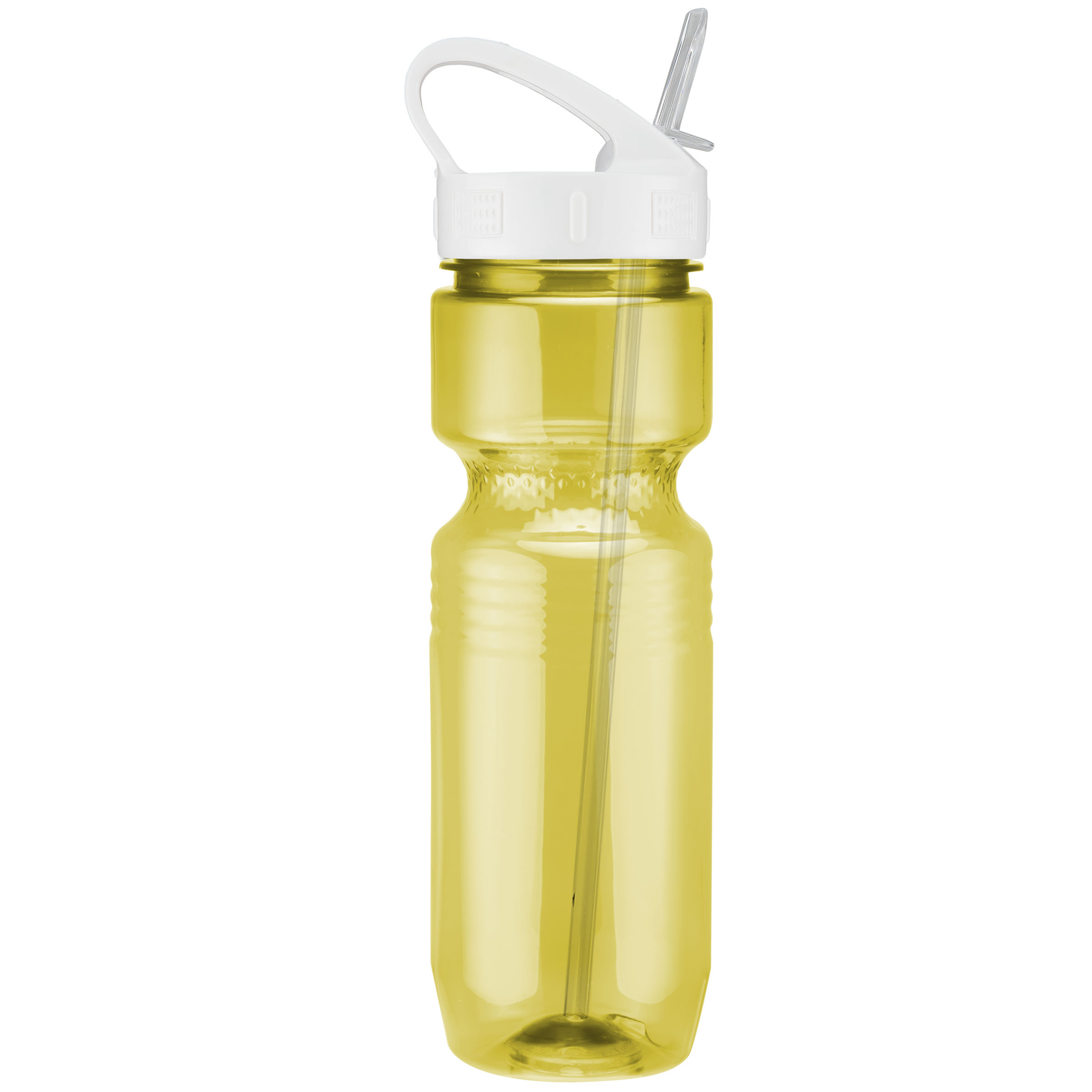 Picture of 26 Oz Translucent Jogger Bottle w/ Sport Sip Lid & Straw