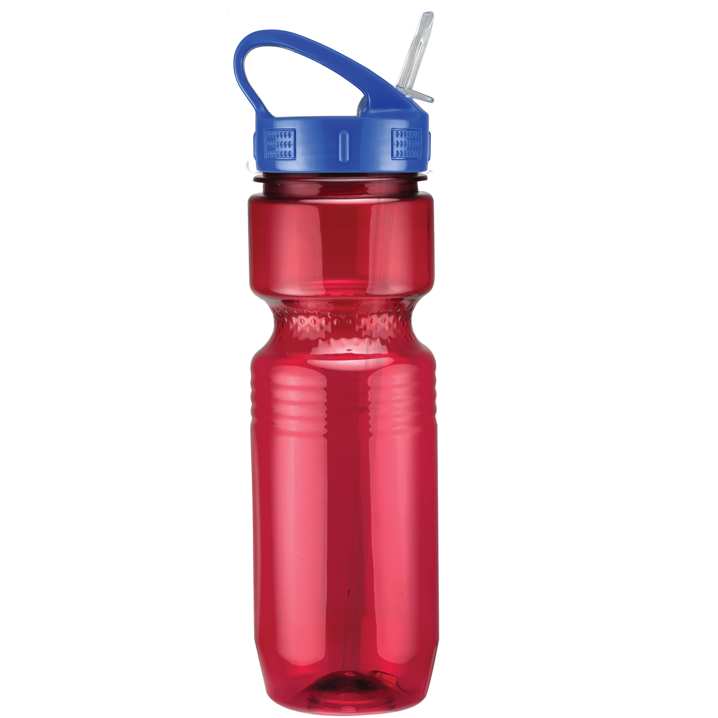 Picture of 26 Oz Translucent Jogger Bottle w/ Sport Sip Lid & Straw
