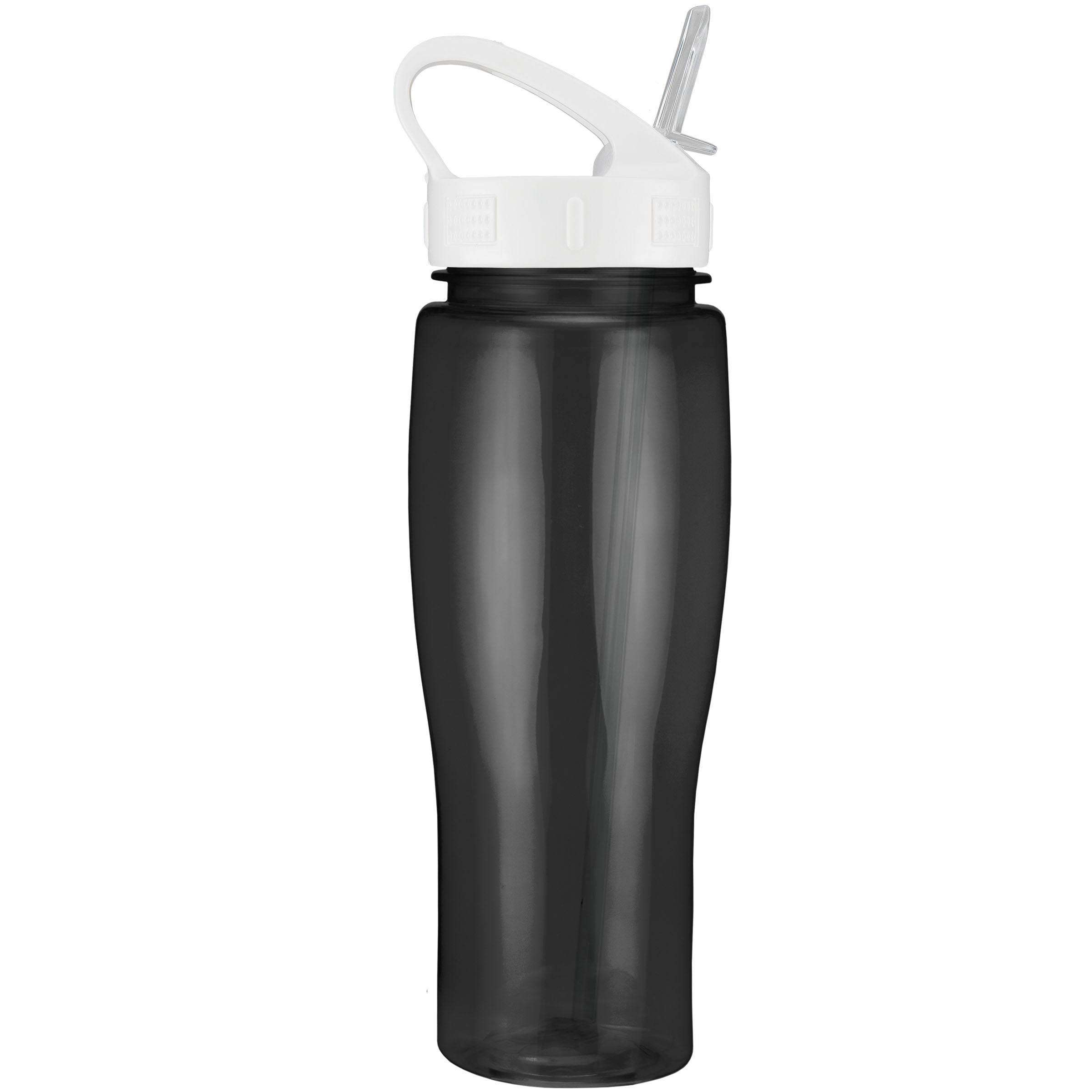 Picture of 24 Oz. Translucent Contour Bottle w/ Sport Sip Lid & Straw