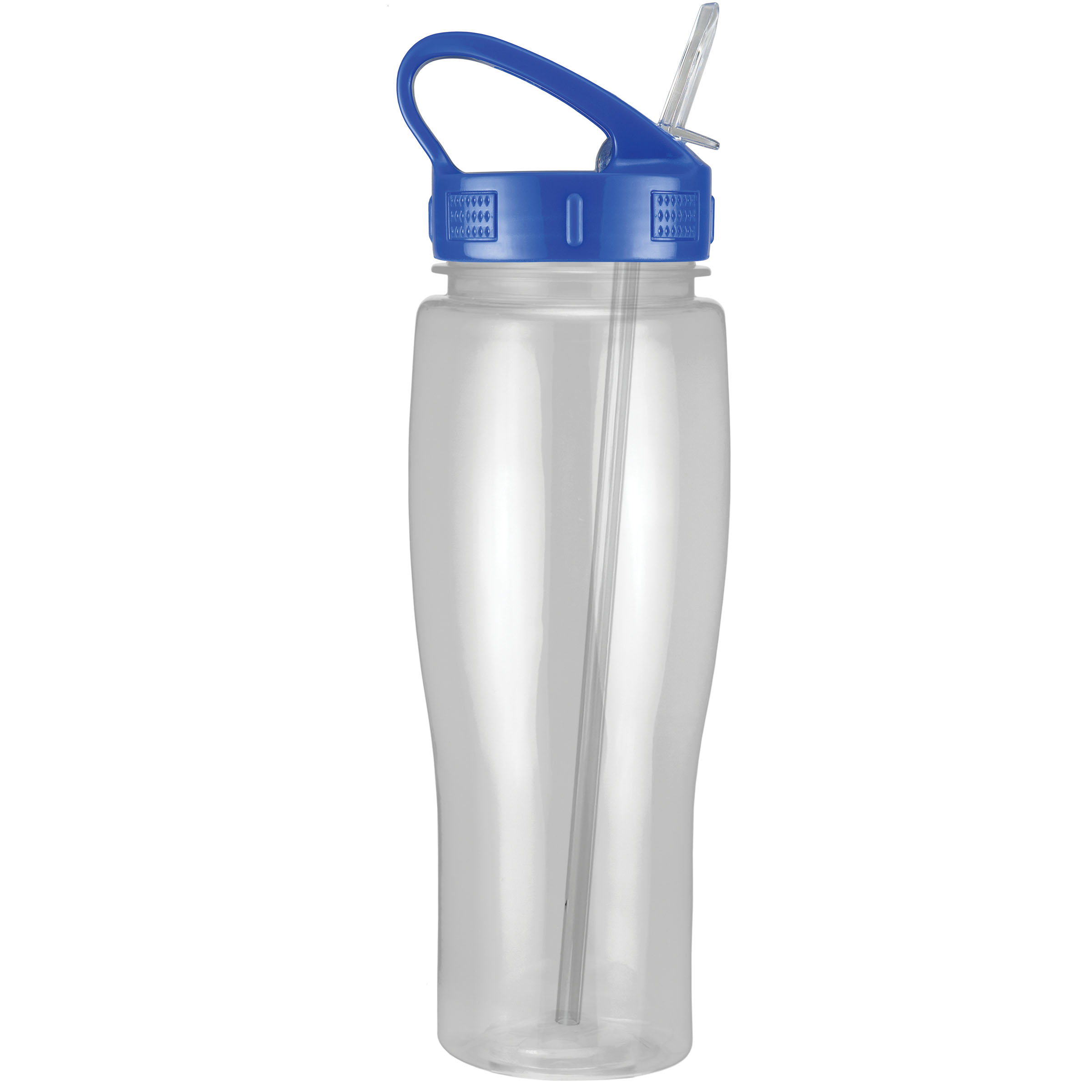 Picture of 24 Oz. Translucent Contour Bottle w/ Sport Sip Lid & Straw