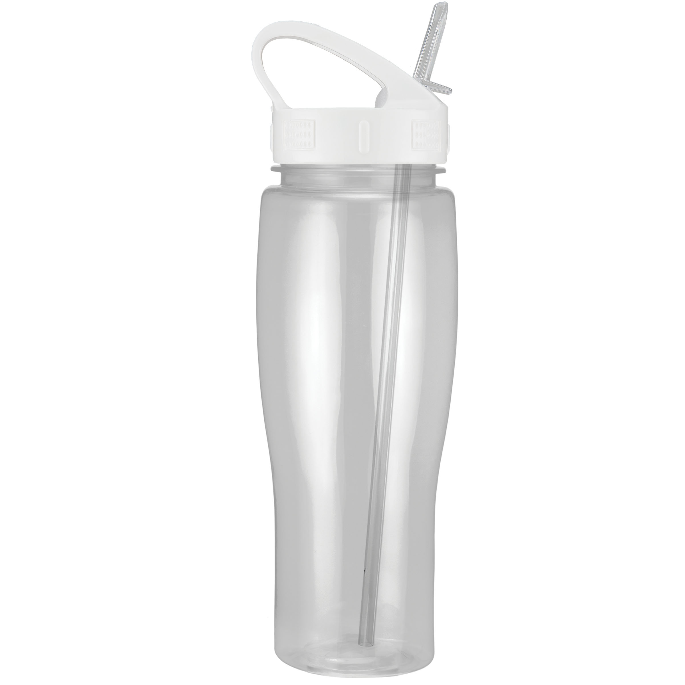 Picture of 24 Oz. Translucent Contour Bottle w/ Sport Sip Lid & Straw