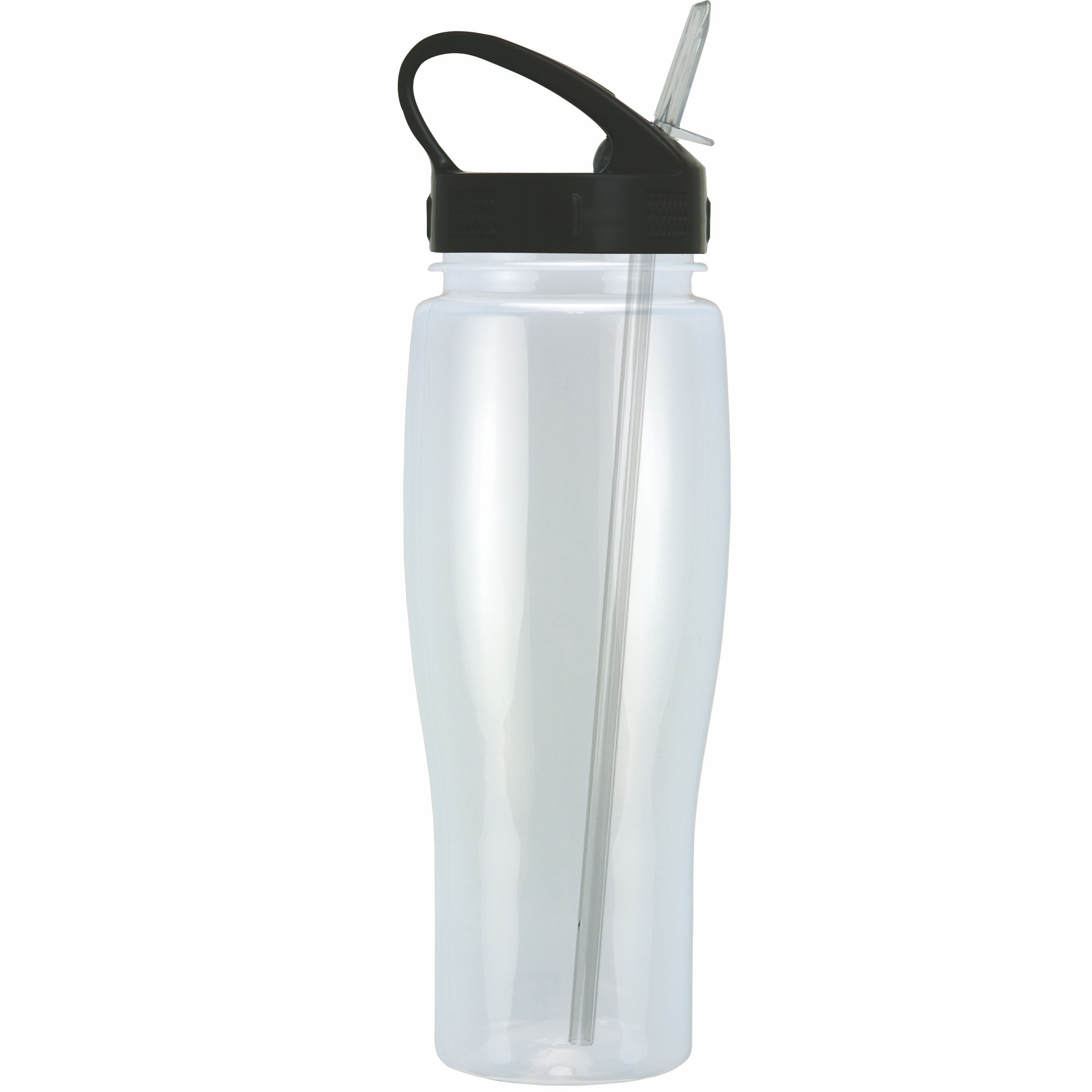 Picture of 24 Oz. Translucent Contour Bottle w/ Sport Sip Lid & Straw