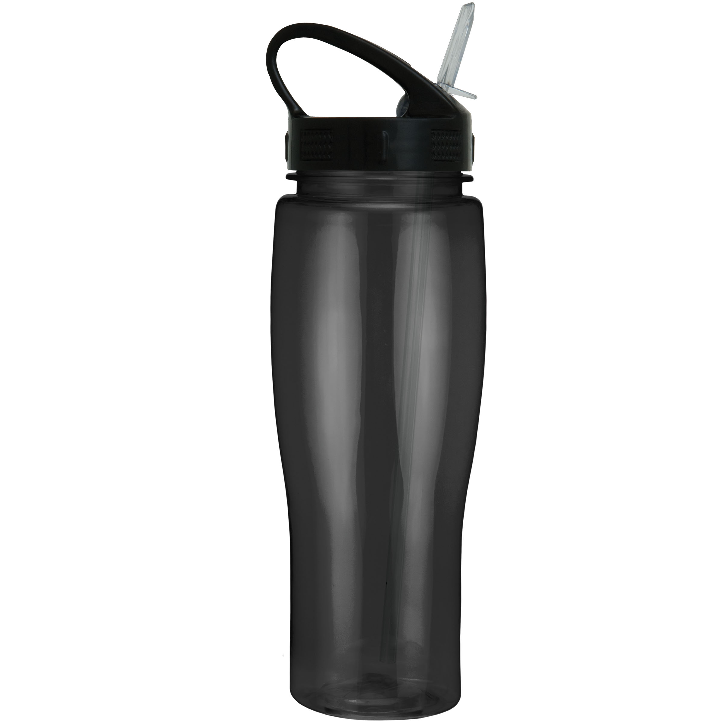 Picture of 24 Oz. Translucent Contour Bottle w/ Sport Sip Lid & Straw