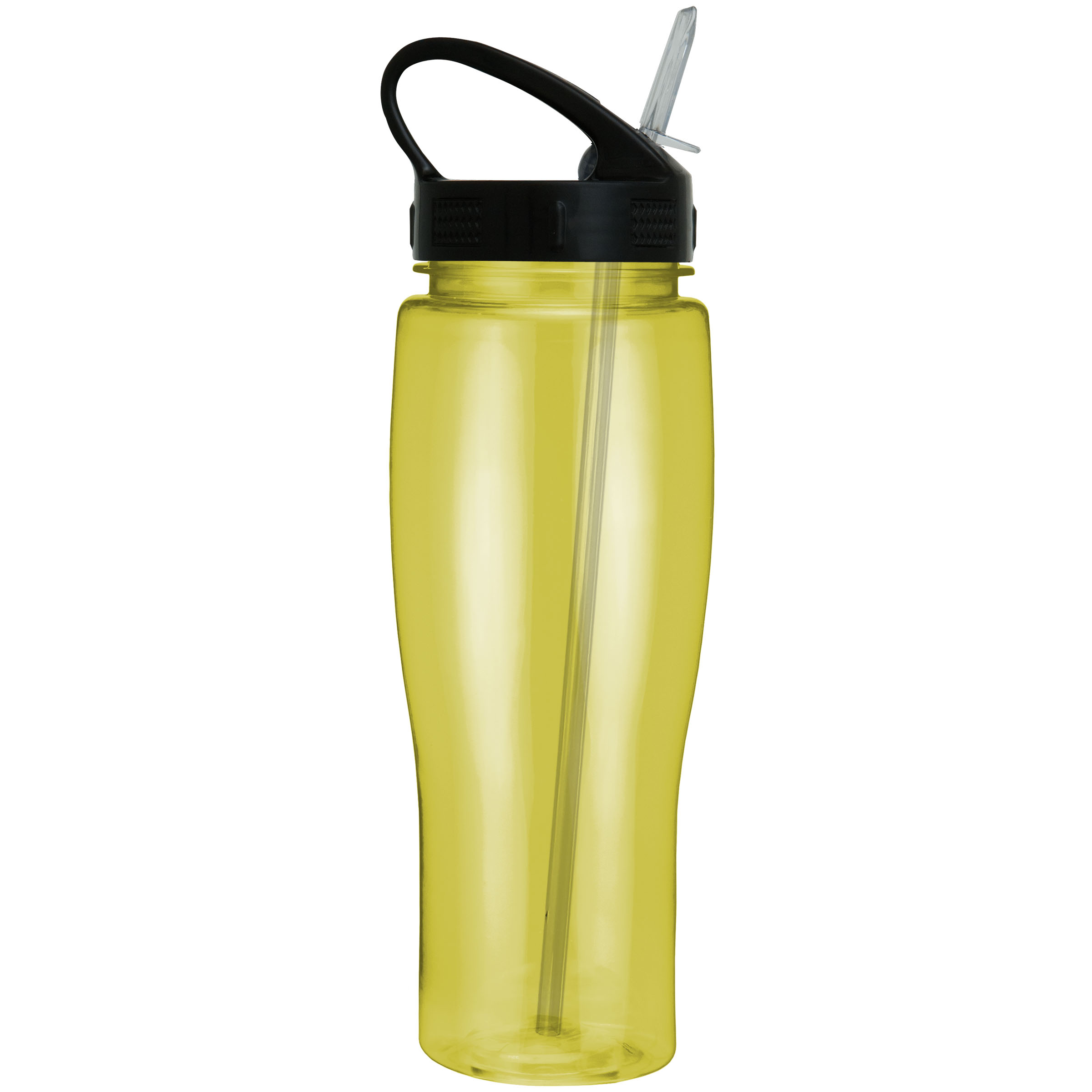 Picture of 24 Oz. Translucent Contour Bottle w/ Sport Sip Lid & Straw