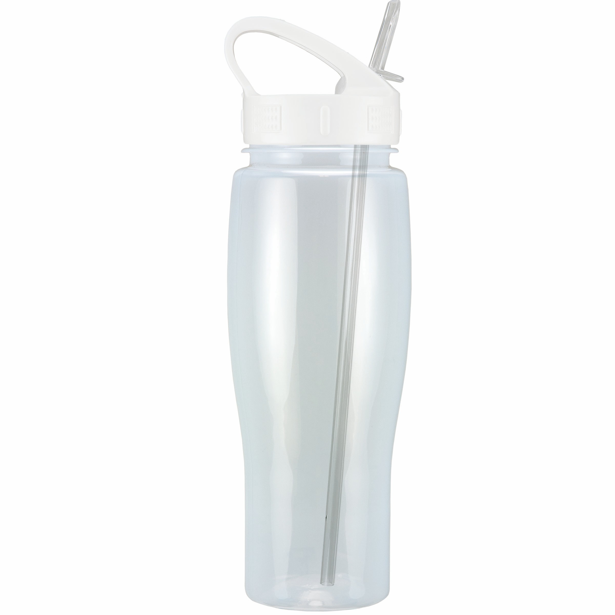 Picture of 24 Oz. Translucent Contour Bottle w/ Sport Sip Lid & Straw