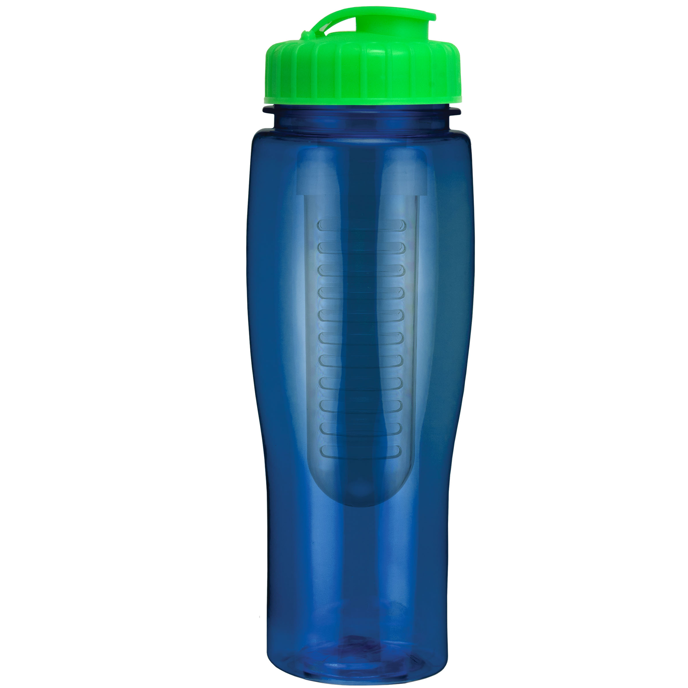 Picture of 24 Oz. Translucent Contour Bottle w/ Flip Top Lid and Infuser