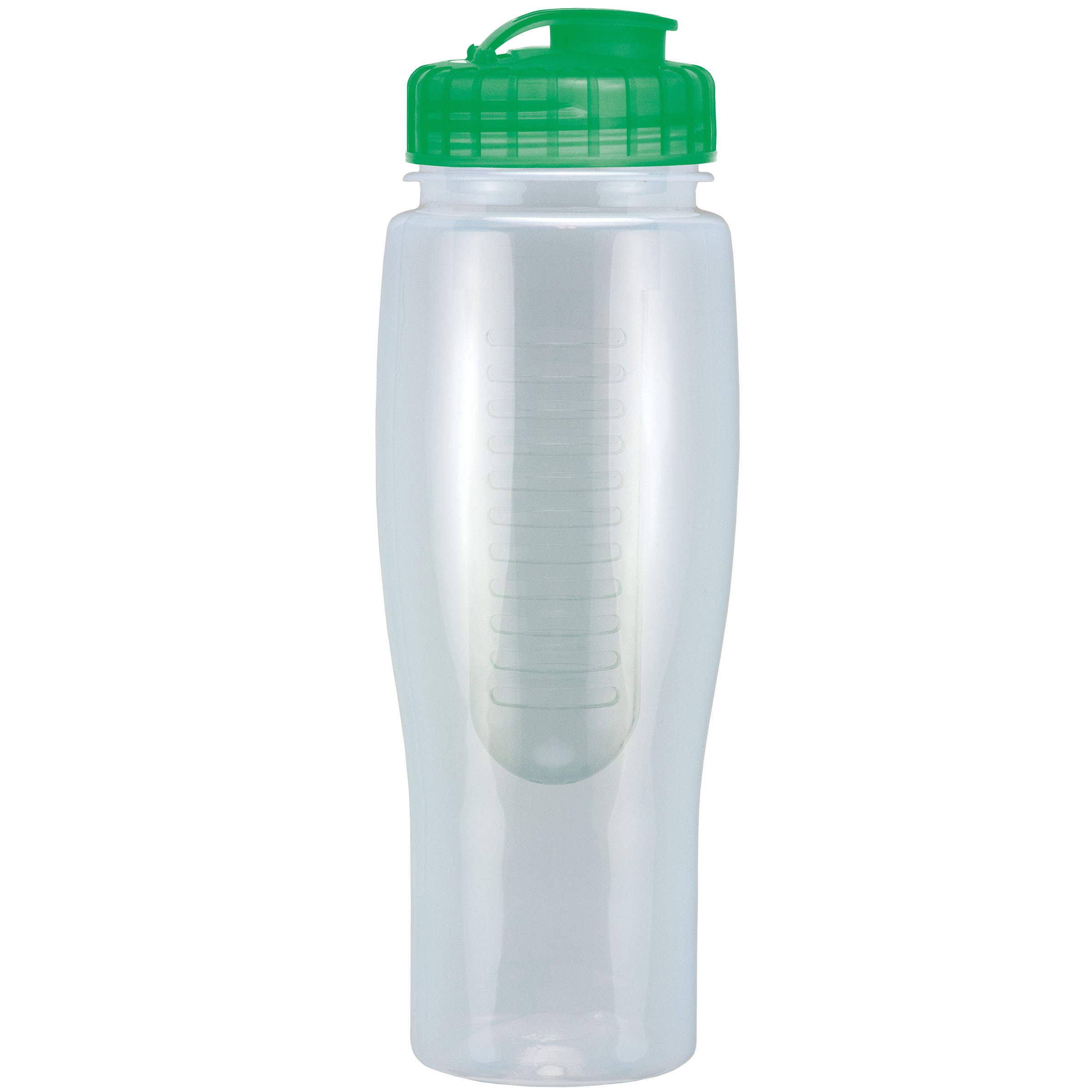 Picture of 24 Oz. Translucent Contour Bottle w/ Flip Top Lid and Infuser