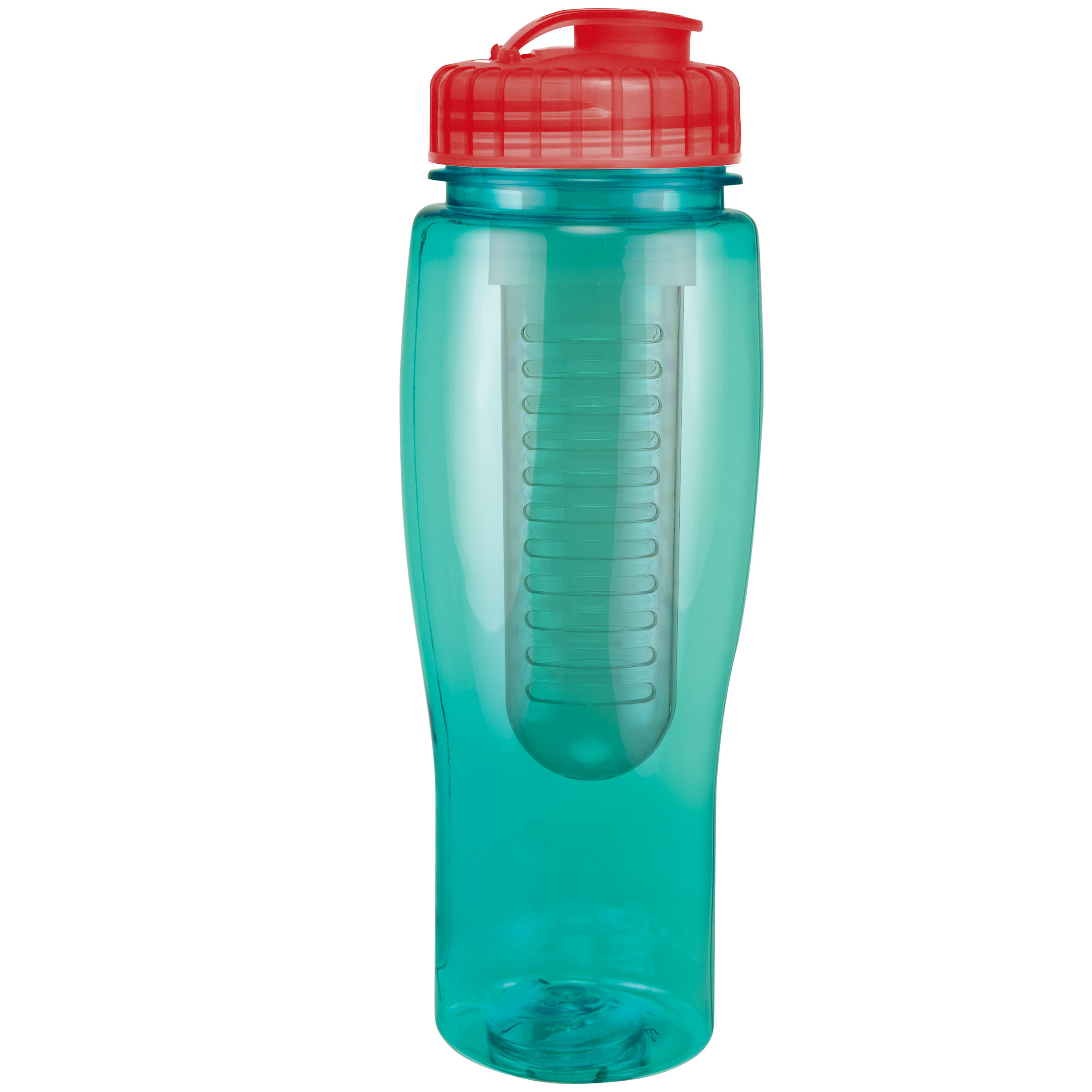 Picture of 24 Oz. Translucent Contour Bottle w/ Flip Top Lid and Infuser