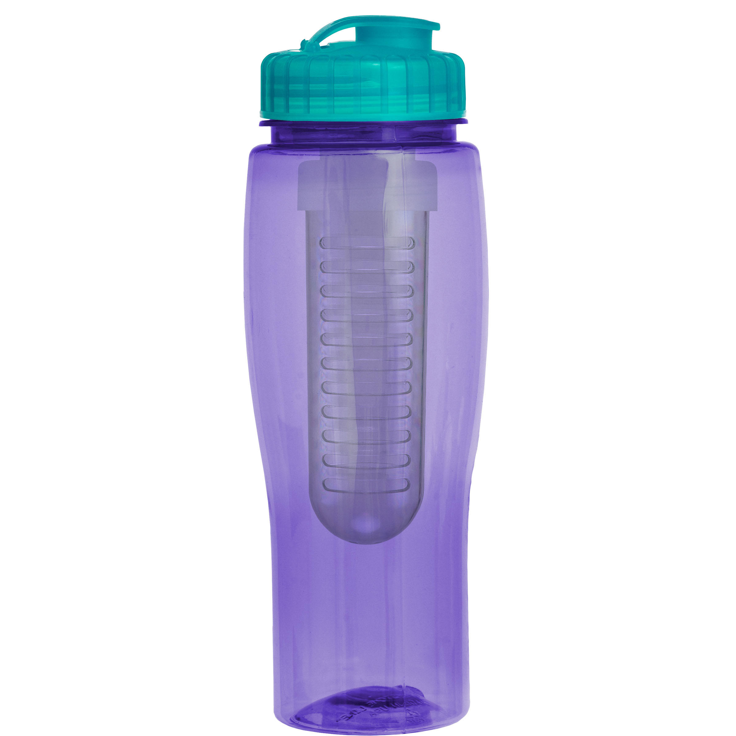 Picture of 24 Oz. Translucent Contour Bottle w/ Flip Top Lid and Infuser
