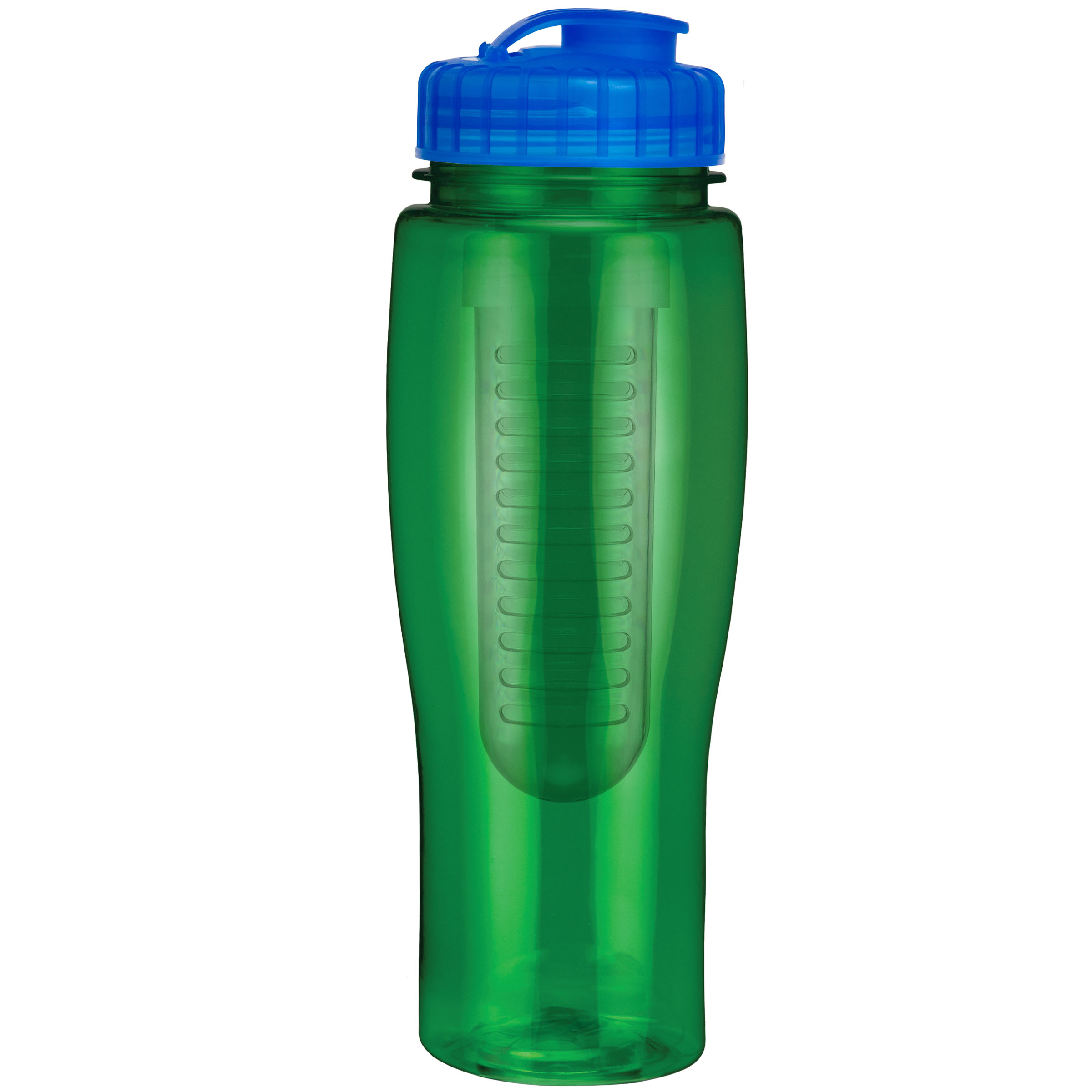 Picture of 24 Oz. Translucent Contour Bottle w/ Flip Top Lid and Infuser