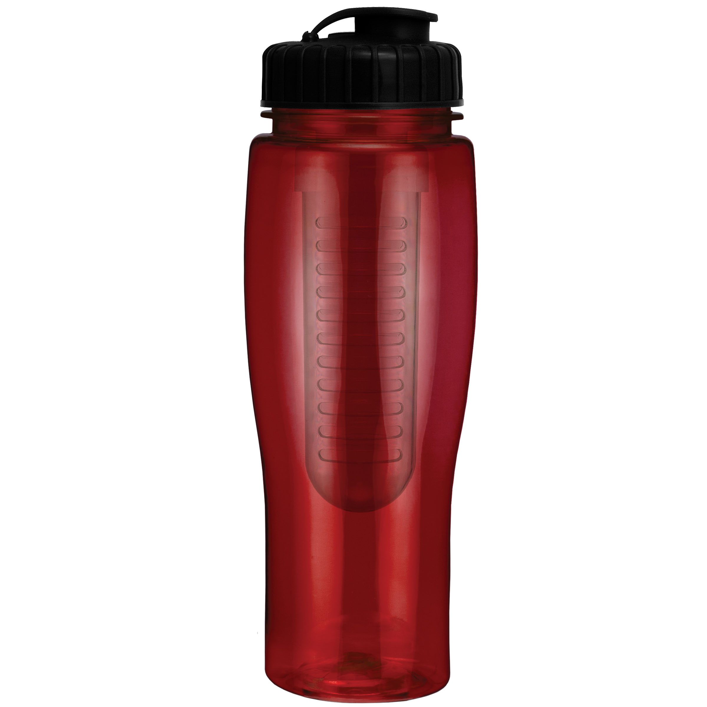 Picture of 24 Oz. Translucent Contour Bottle w/ Flip Top Lid and Infuser