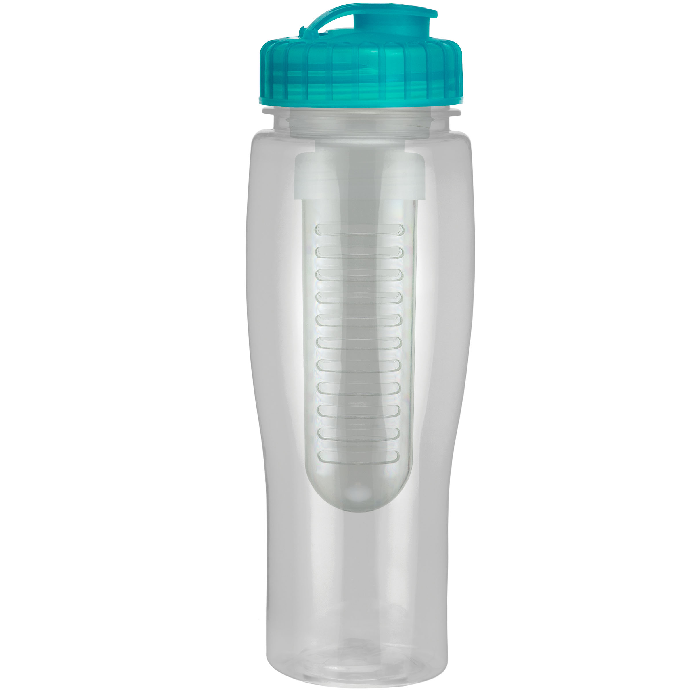 Picture of 24 Oz. Translucent Contour Bottle w/ Flip Top Lid and Infuser