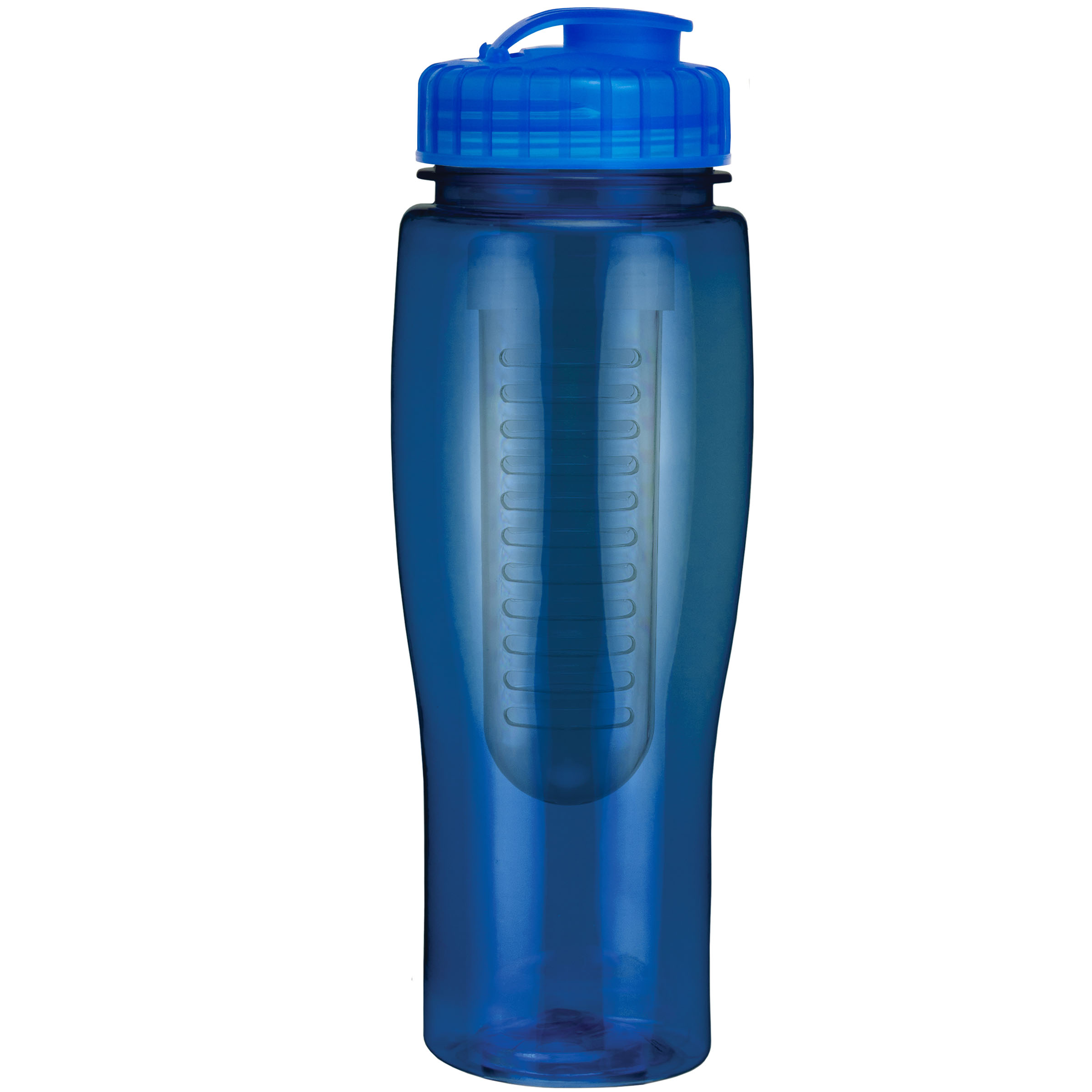 Picture of 24 Oz. Translucent Contour Bottle w/ Flip Top Lid and Infuser