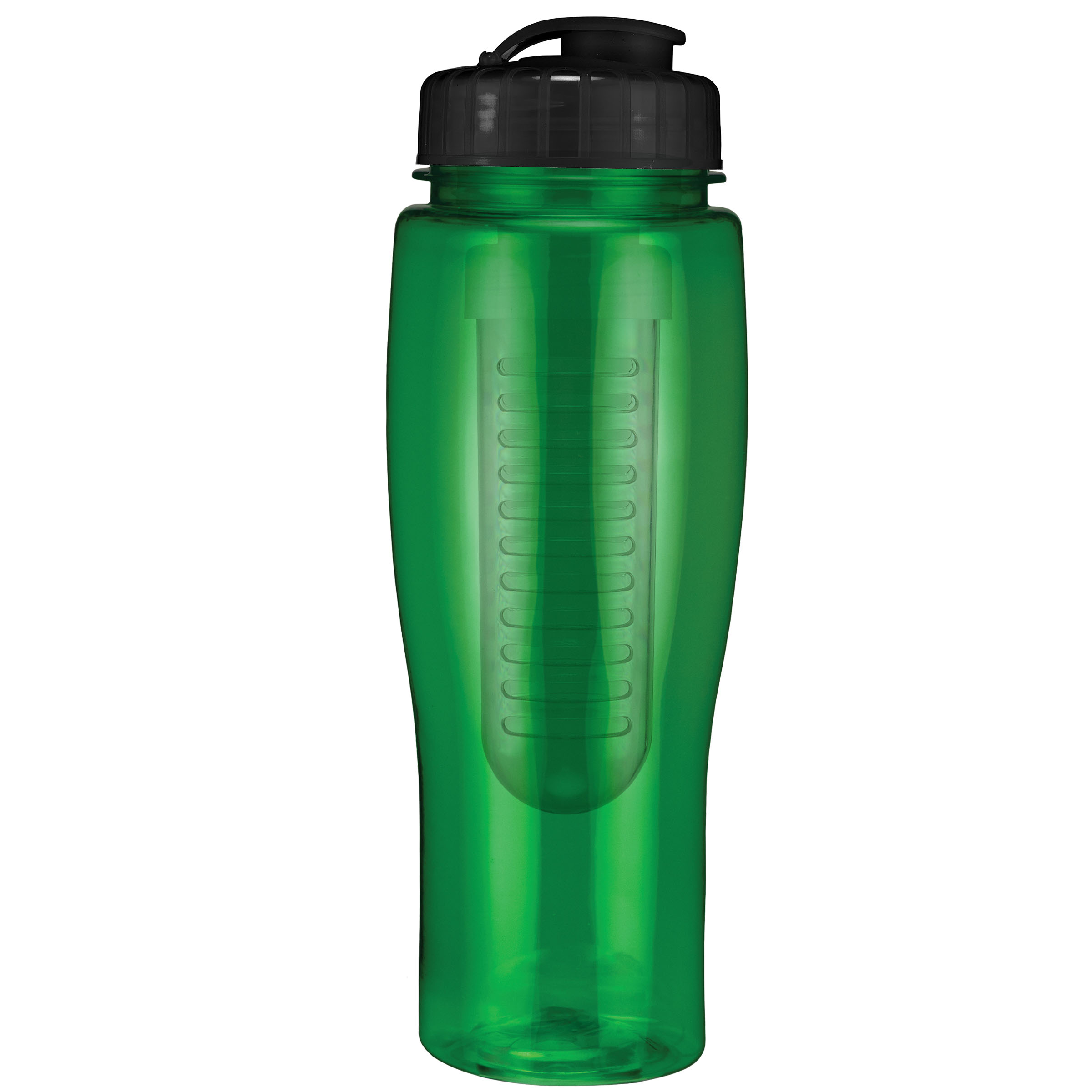 Picture of 24 Oz. Translucent Contour Bottle w/ Flip Top Lid and Infuser