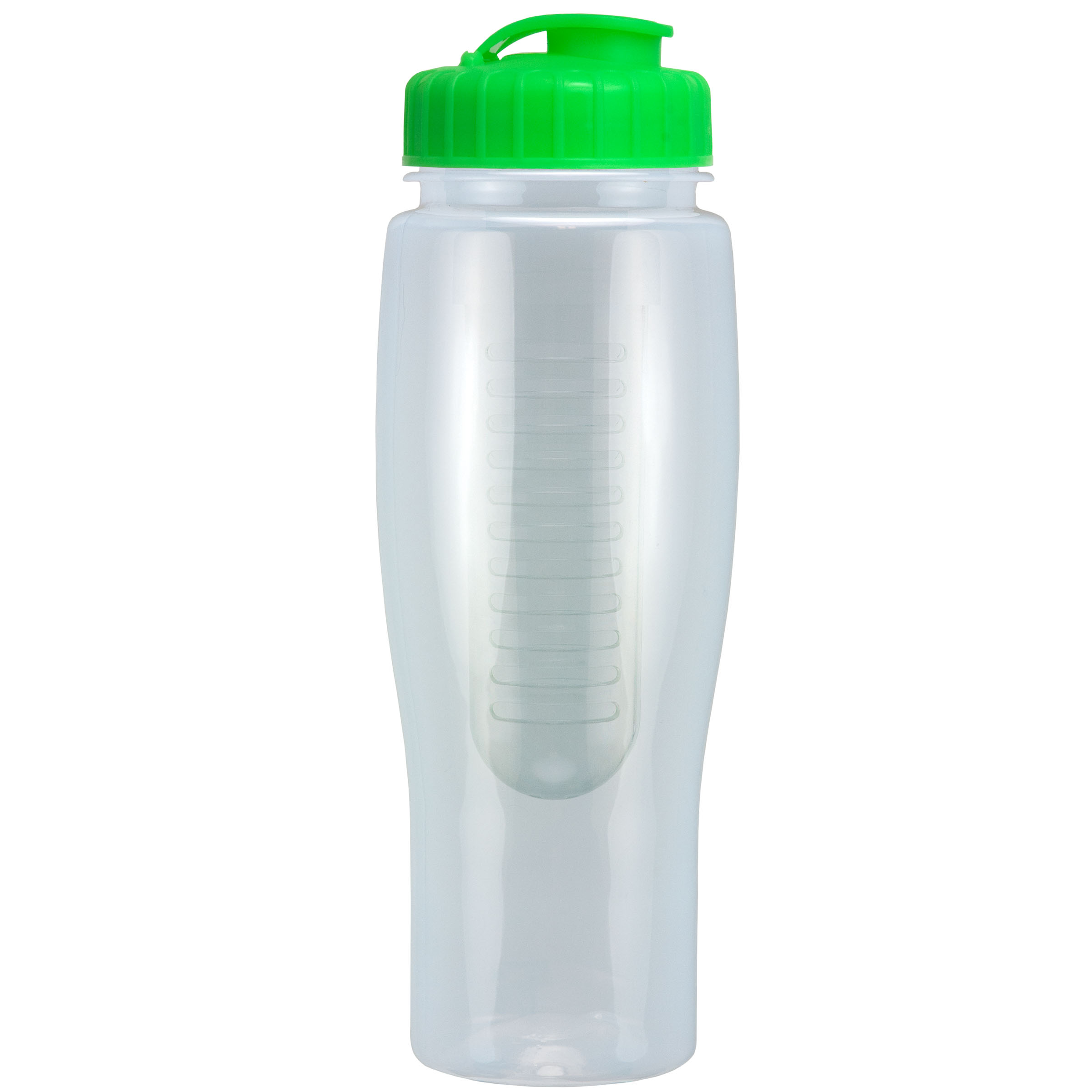 Picture of 24 Oz. Translucent Contour Bottle w/ Flip Top Lid and Infuser
