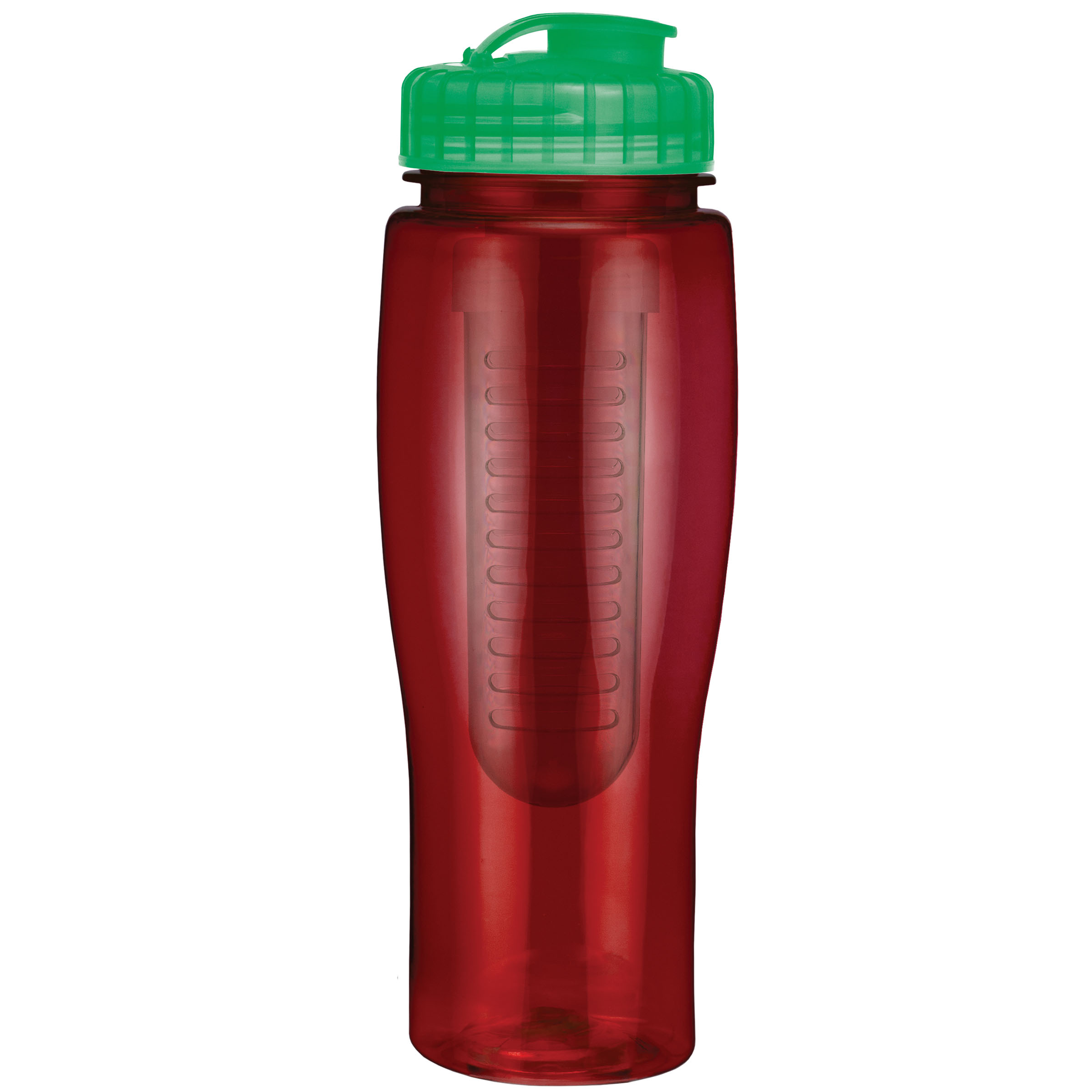 Picture of 24 Oz. Translucent Contour Bottle w/ Flip Top Lid and Infuser