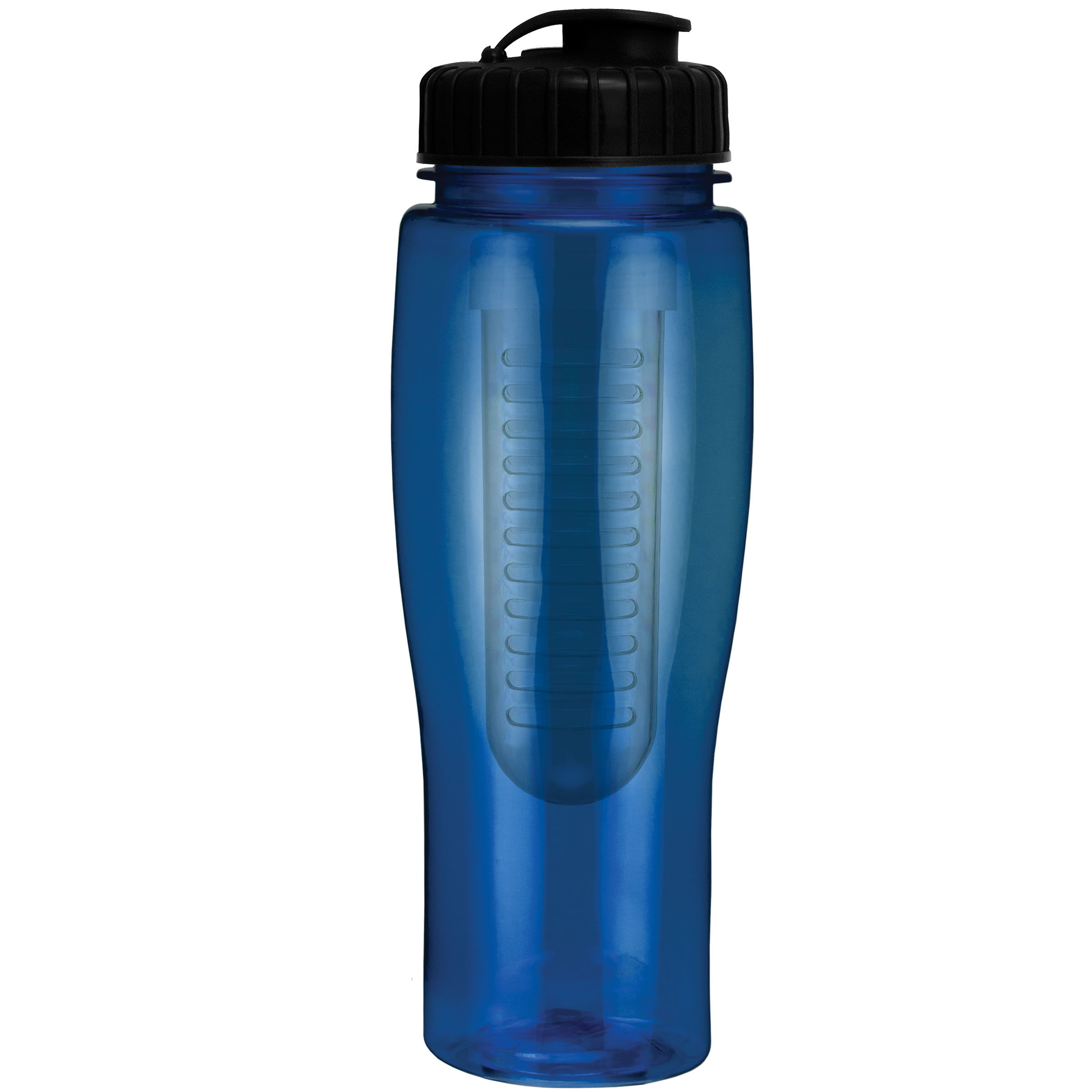 Picture of 24 Oz. Translucent Contour Bottle w/ Flip Top Lid and Infuser
