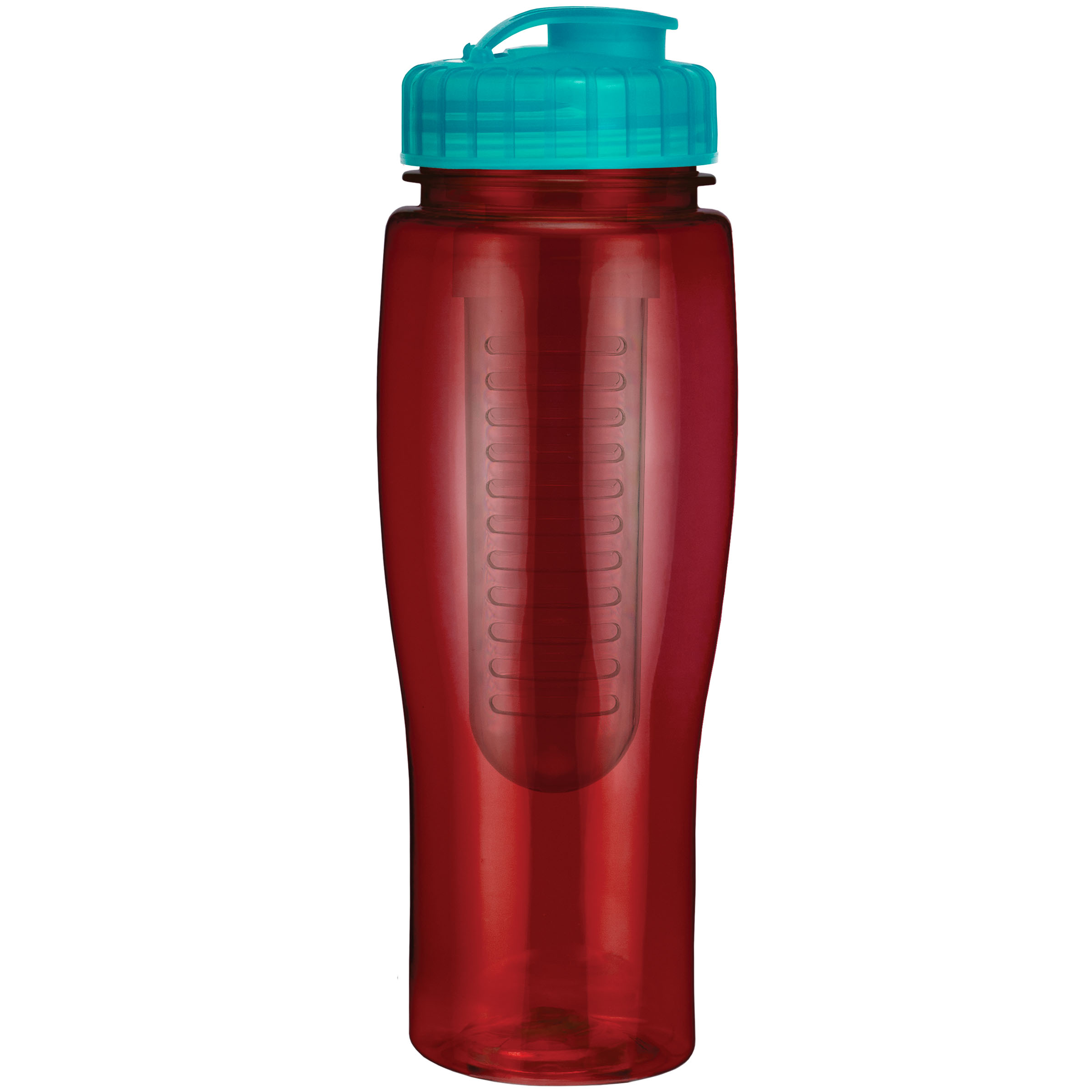 Picture of 24 Oz. Translucent Contour Bottle w/ Flip Top Lid and Infuser