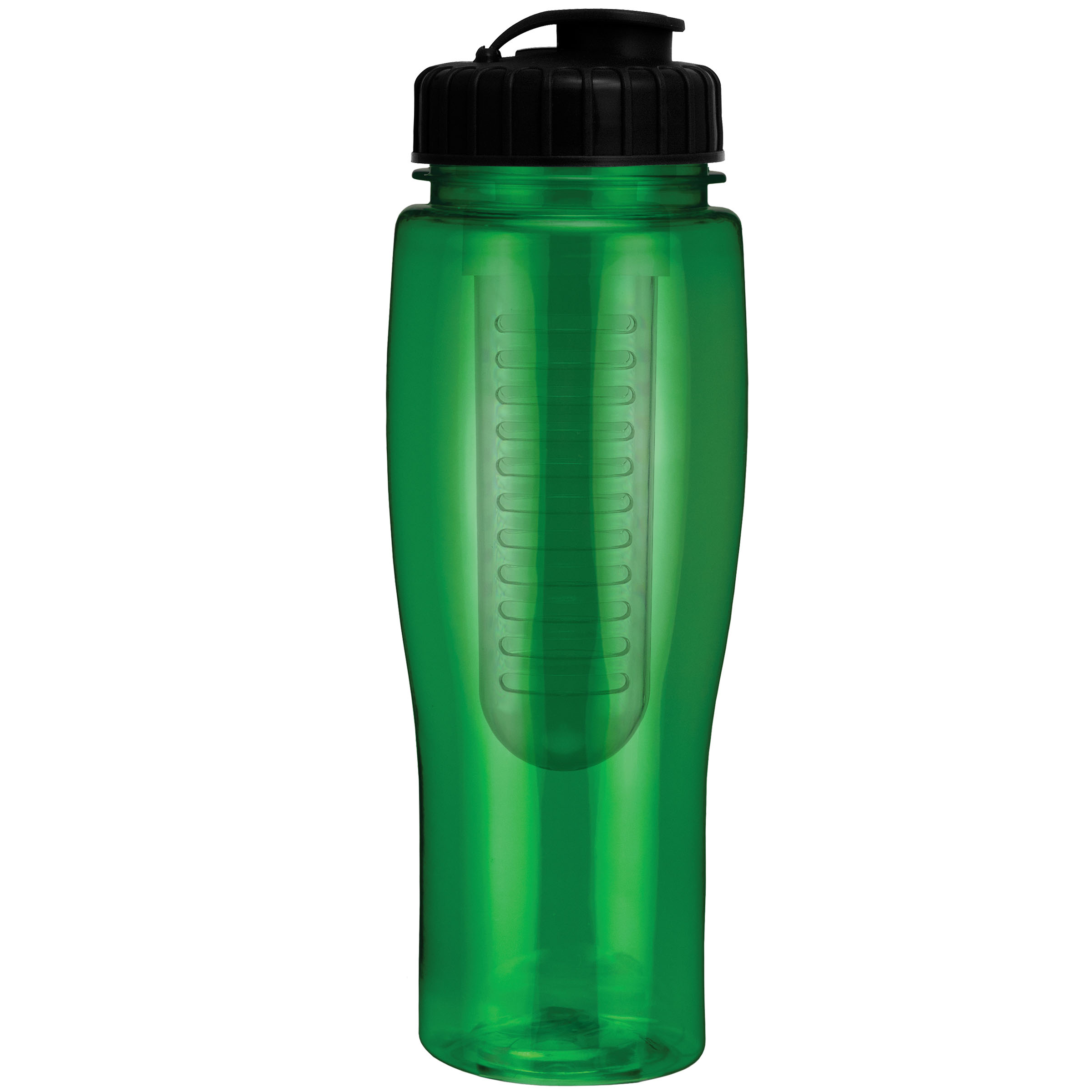 Picture of 24 Oz. Translucent Contour Bottle w/ Flip Top Lid and Infuser