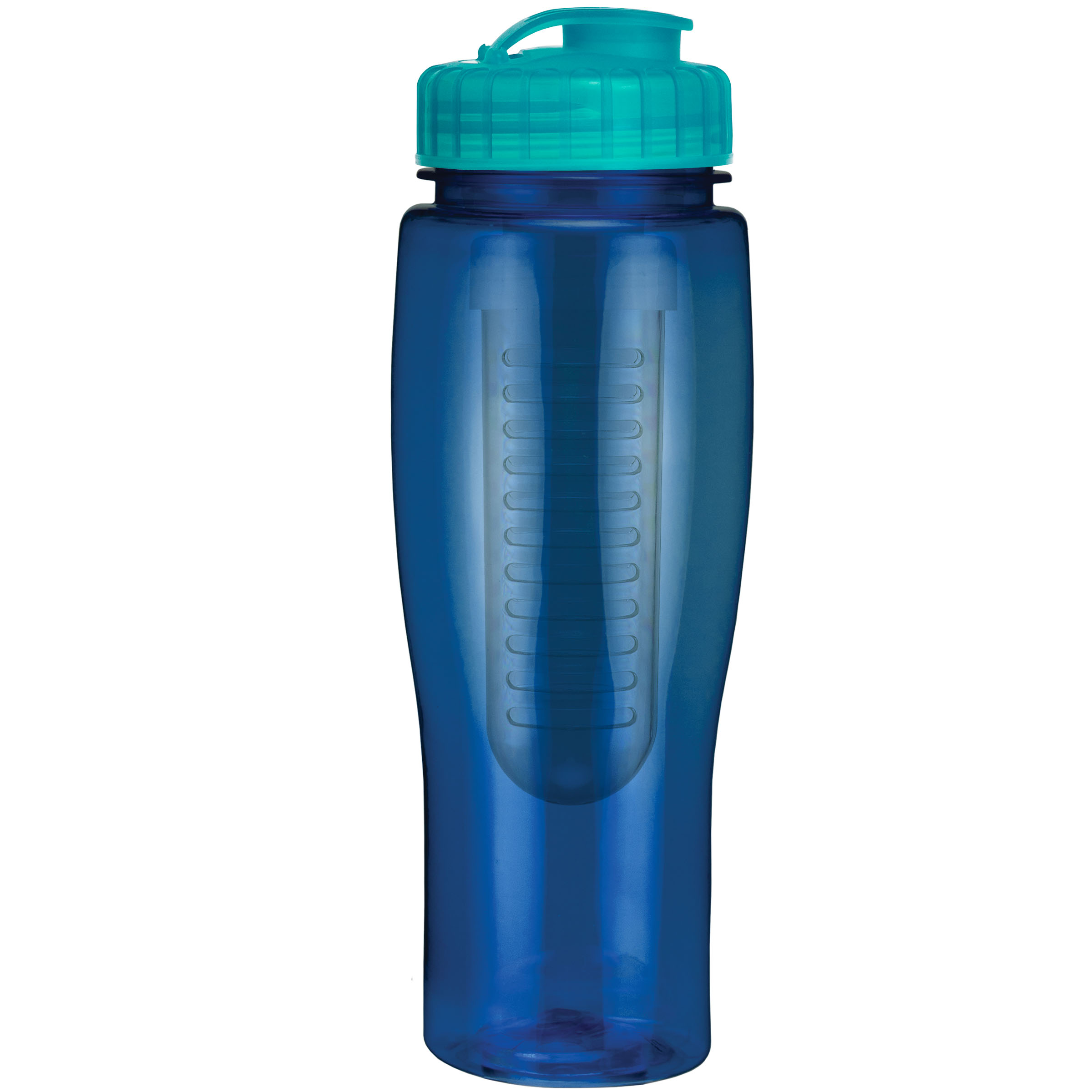 Picture of 24 Oz. Translucent Contour Bottle w/ Flip Top Lid and Infuser