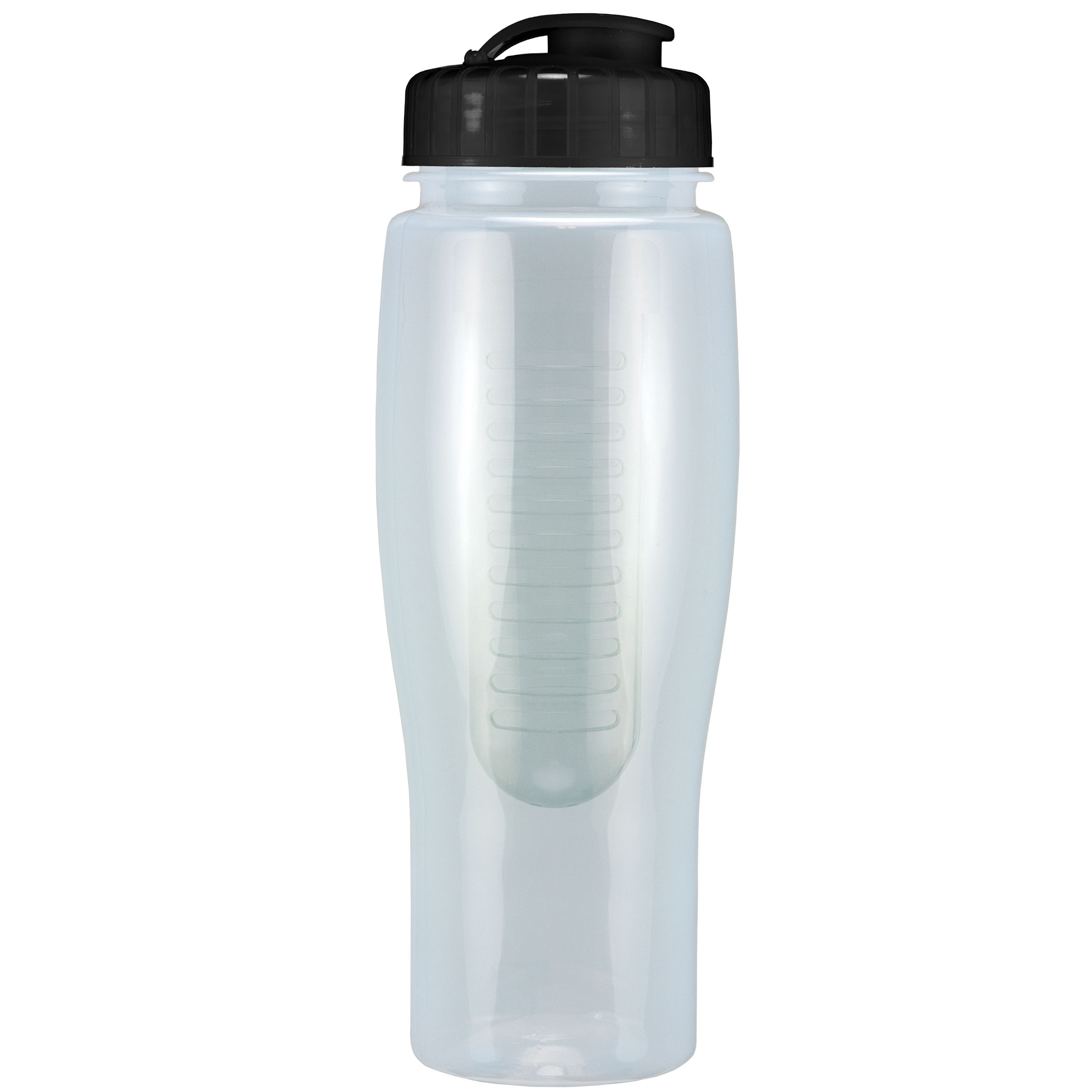 Picture of 24 Oz. Translucent Contour Bottle w/ Flip Top Lid and Infuser