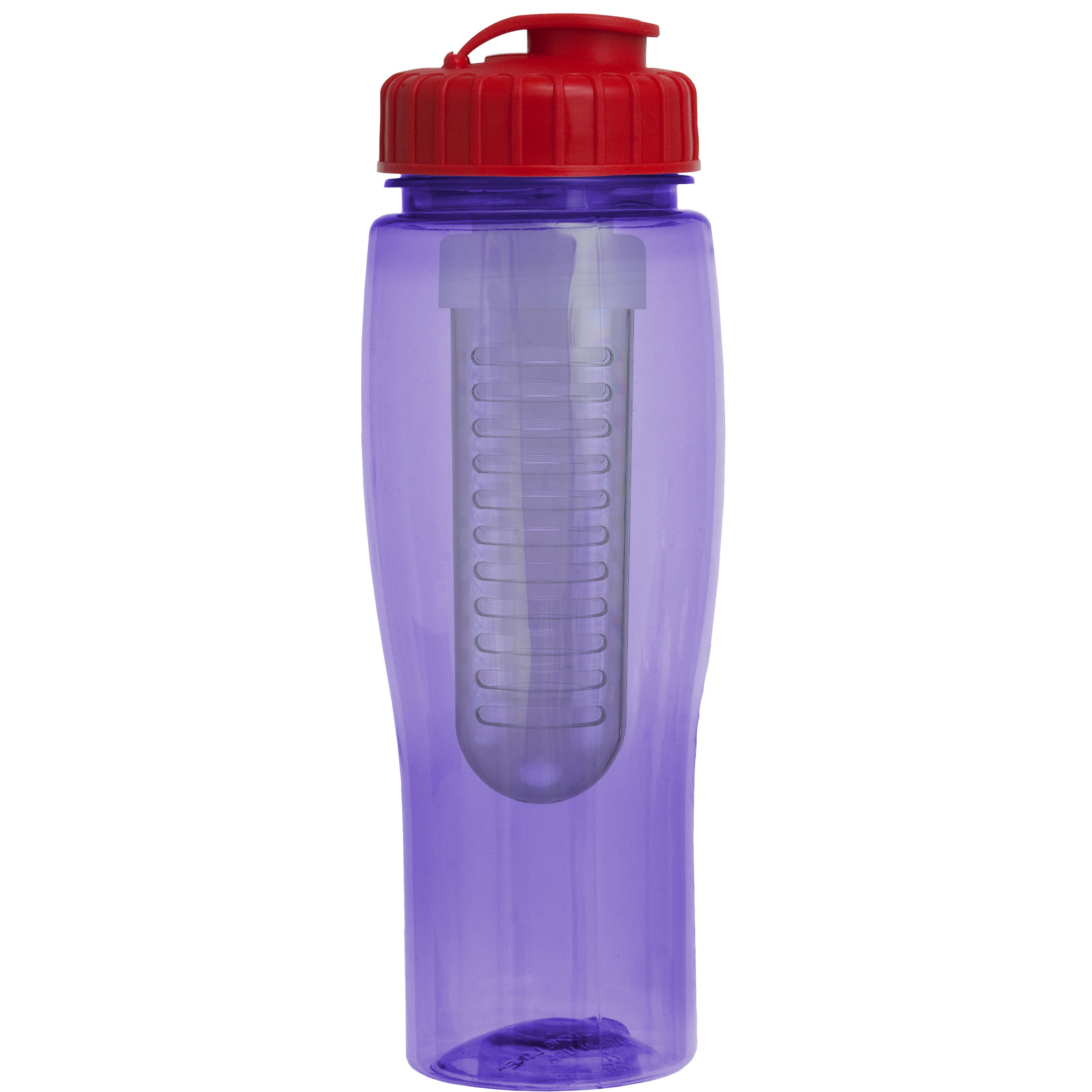 Picture of 24 Oz. Translucent Contour Bottle w/ Flip Top Lid and Infuser
