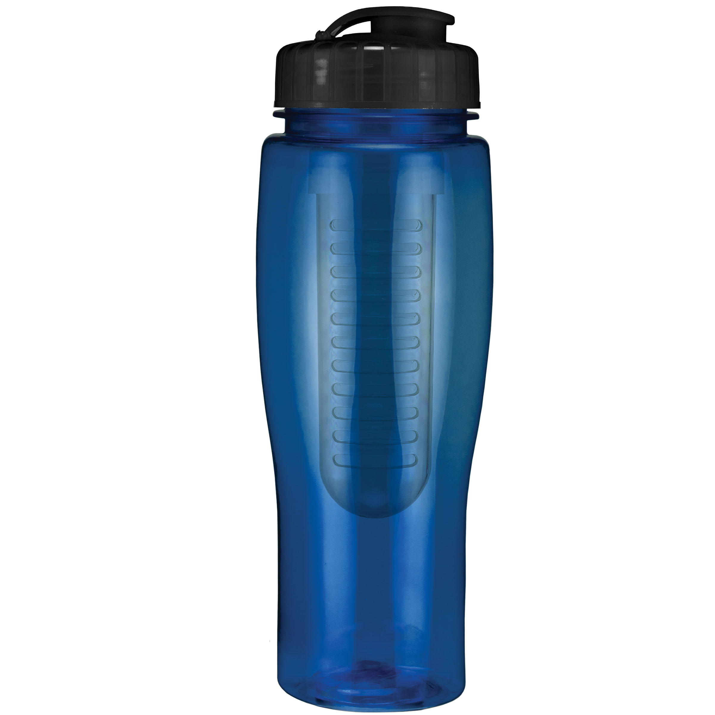 Picture of 24 Oz. Translucent Contour Bottle w/ Flip Top Lid and Infuser