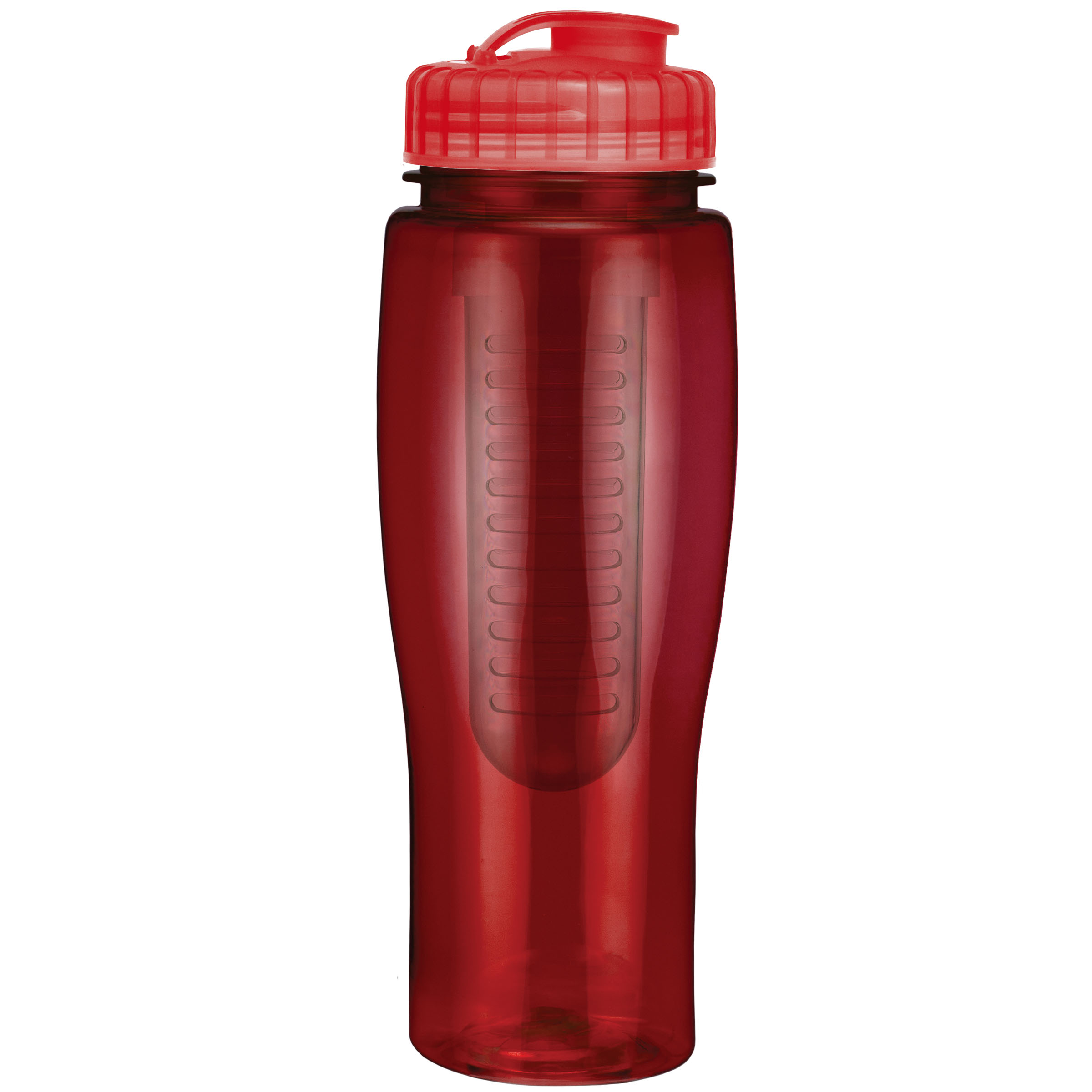 Picture of 24 Oz. Translucent Contour Bottle w/ Flip Top Lid and Infuser