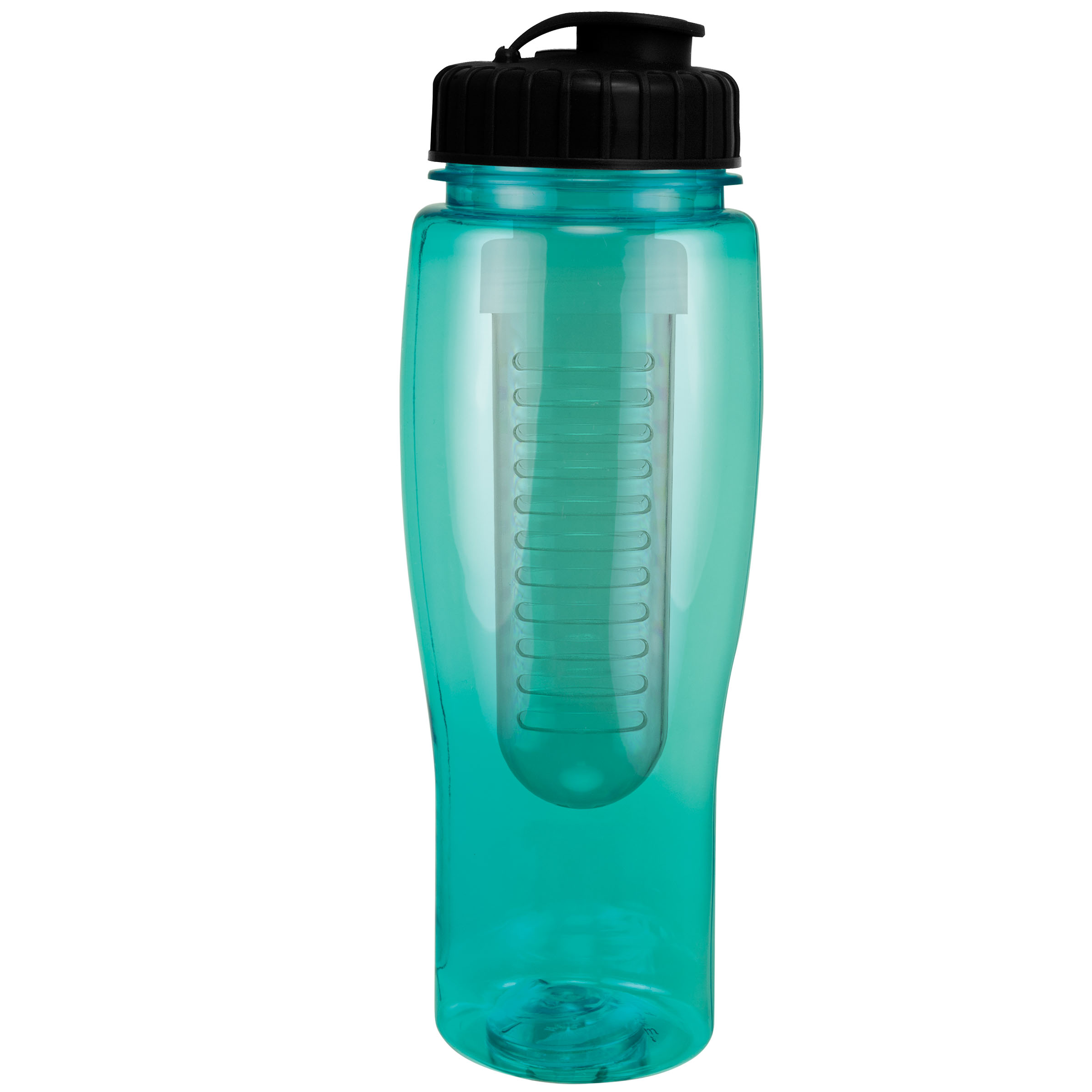 Picture of 24 Oz. Translucent Contour Bottle w/ Flip Top Lid and Infuser