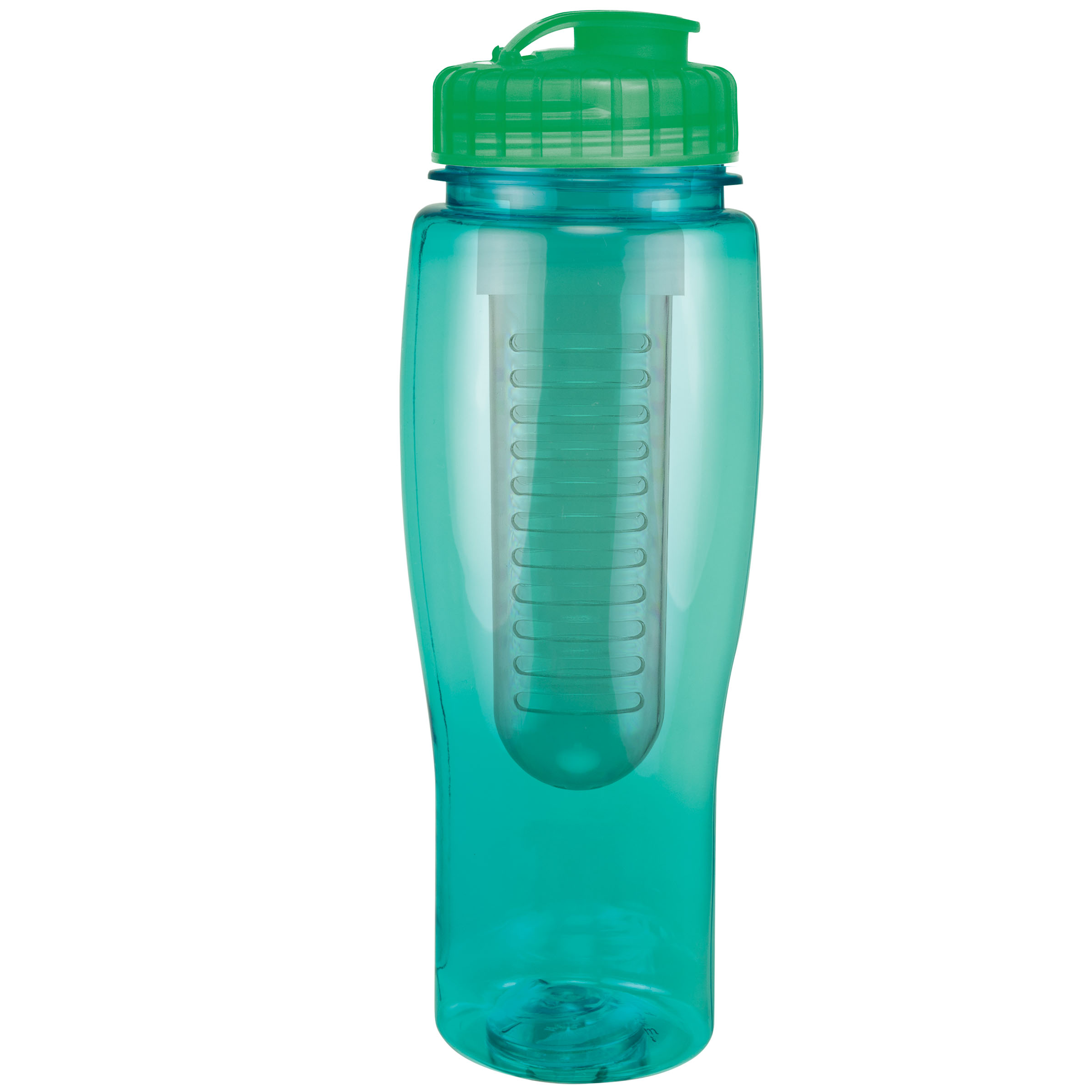 Picture of 24 Oz. Translucent Contour Bottle w/ Flip Top Lid and Infuser