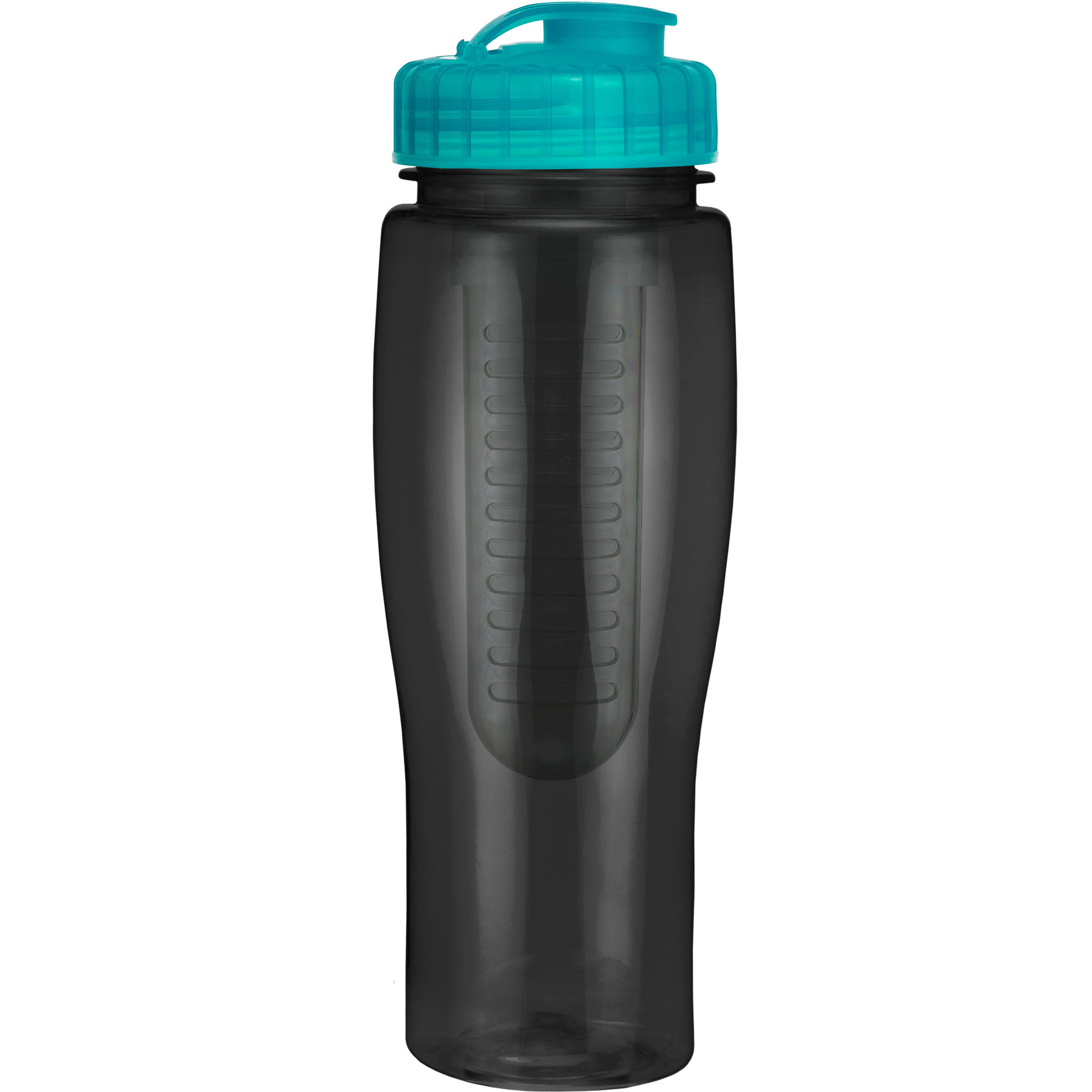 Picture of 24 Oz. Translucent Contour Bottle w/ Flip Top Lid and Infuser