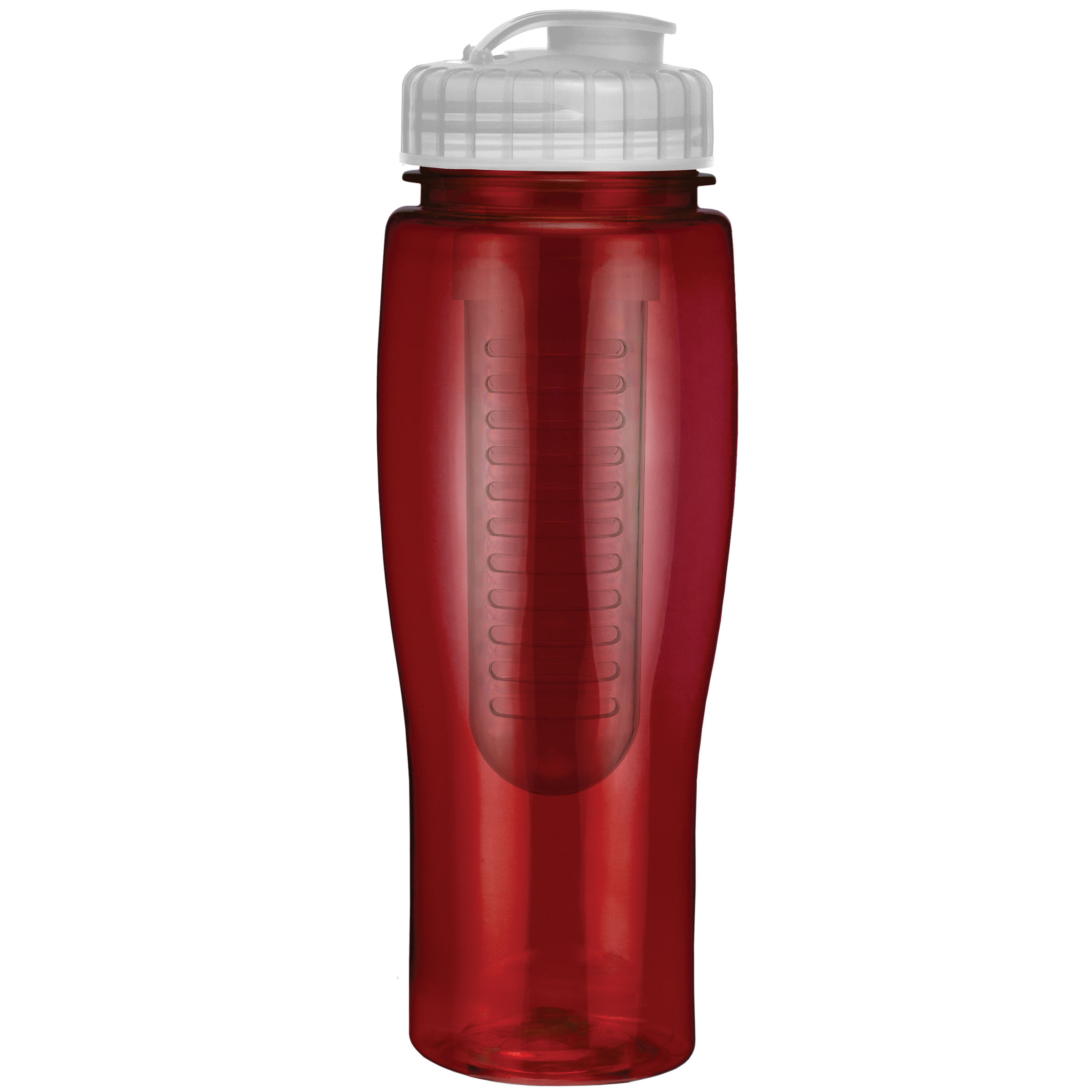 Picture of 24 Oz. Translucent Contour Bottle w/ Flip Top Lid and Infuser
