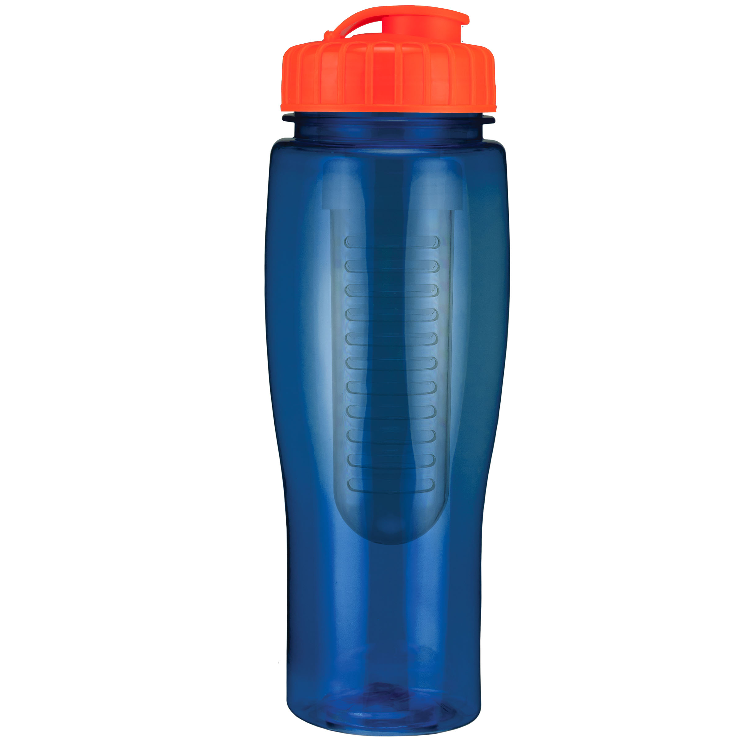 Picture of 24 Oz. Translucent Contour Bottle w/ Flip Top Lid and Infuser