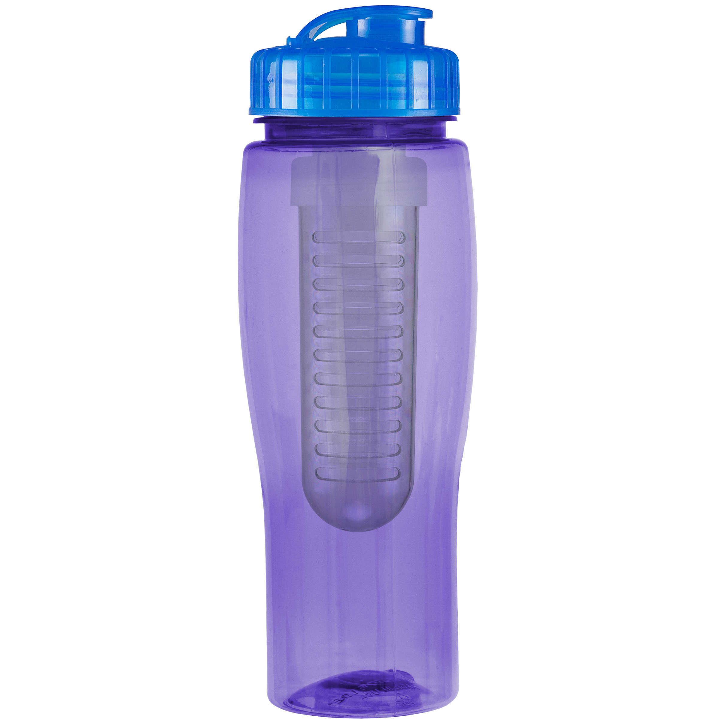 Picture of 24 Oz. Translucent Contour Bottle w/ Flip Top Lid and Infuser