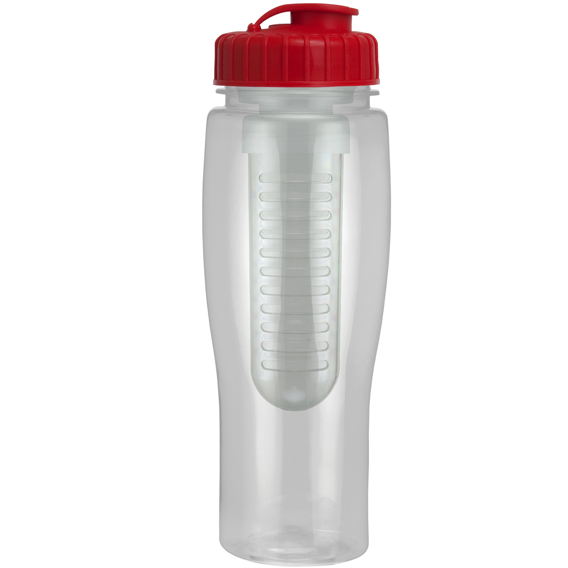 Picture of 24 Oz. Translucent Contour Bottle w/ Flip Top Lid and Infuser