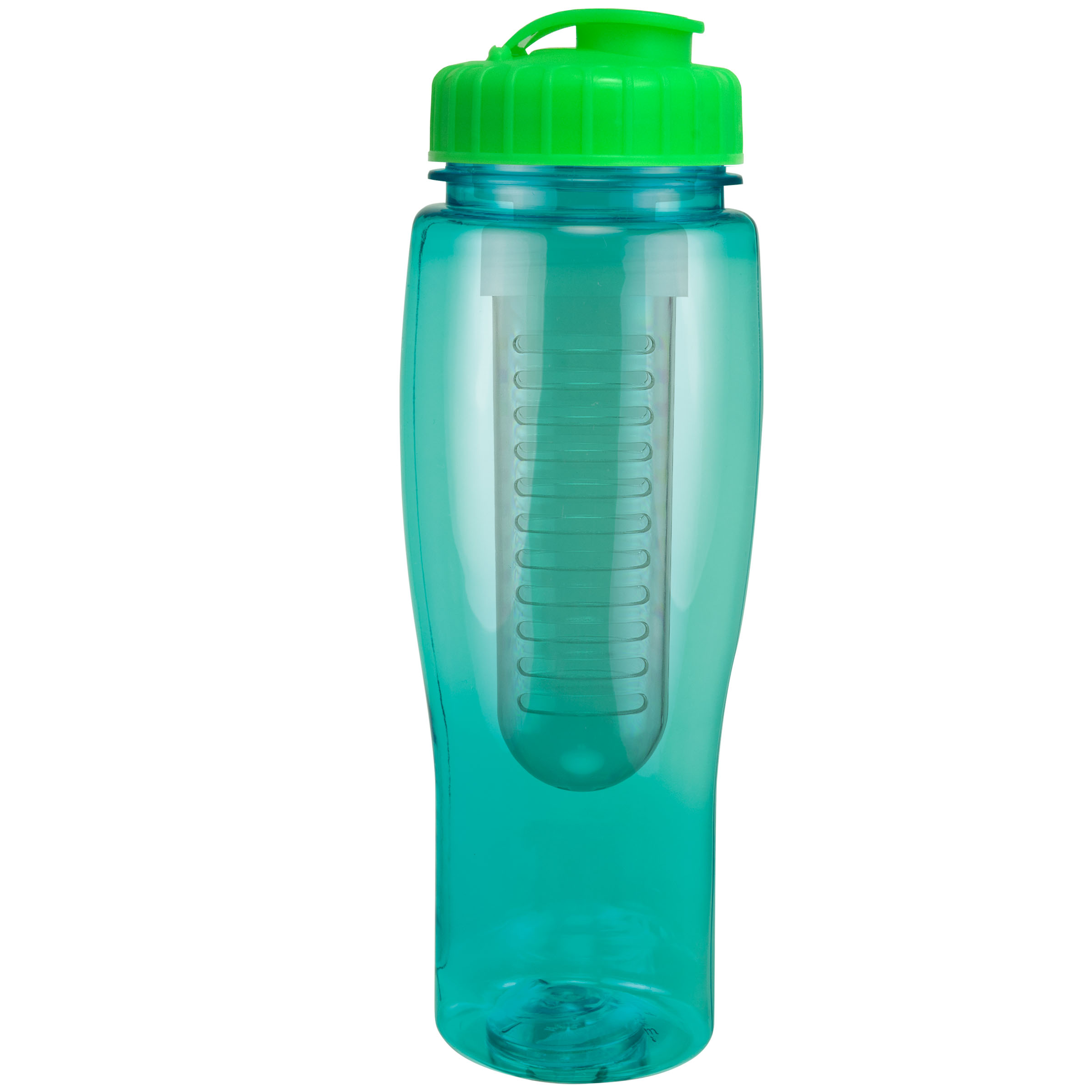 Picture of 24 Oz. Translucent Contour Bottle w/ Flip Top Lid and Infuser