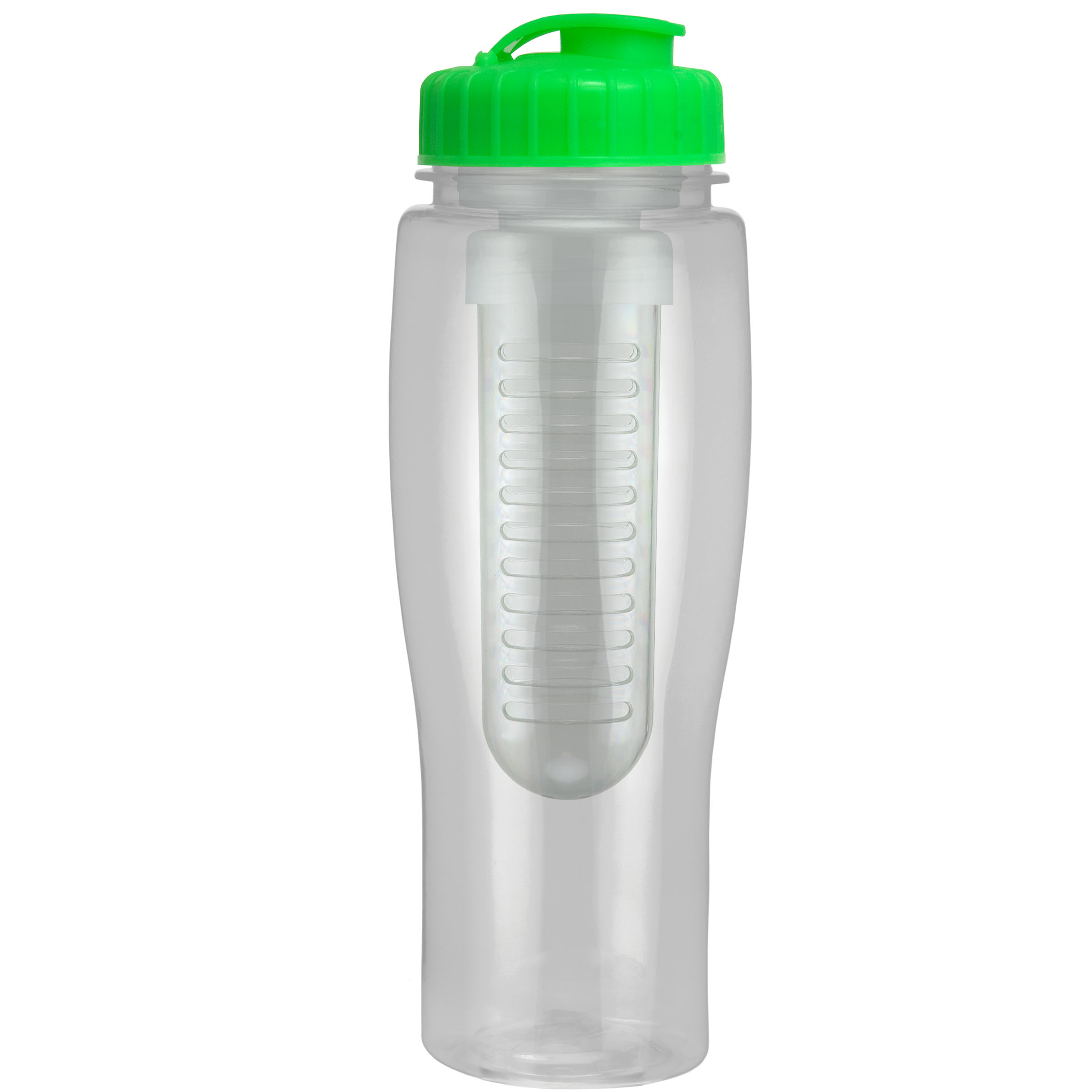 Picture of 24 Oz. Translucent Contour Bottle w/ Flip Top Lid and Infuser