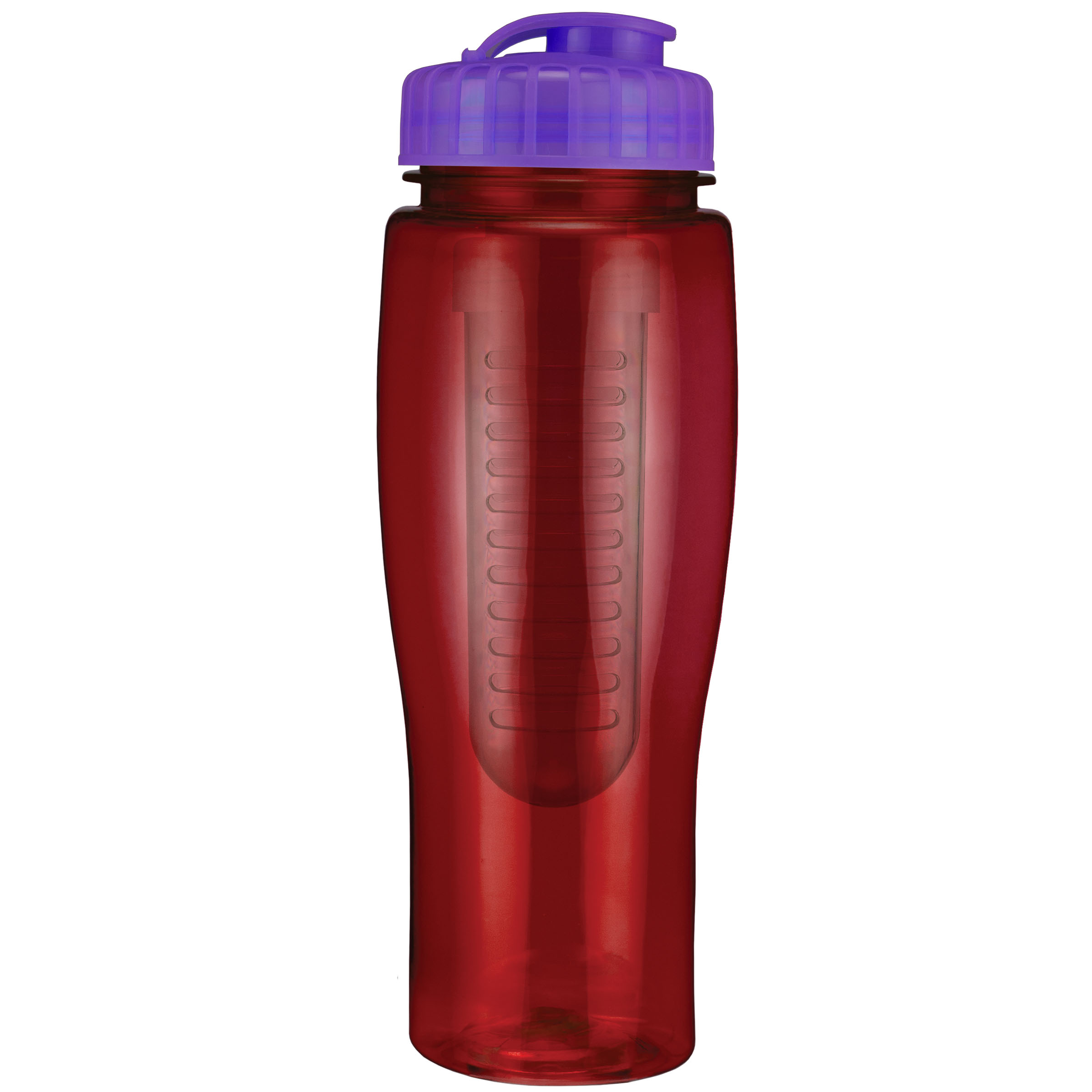 Picture of 24 Oz. Translucent Contour Bottle w/ Flip Top Lid and Infuser