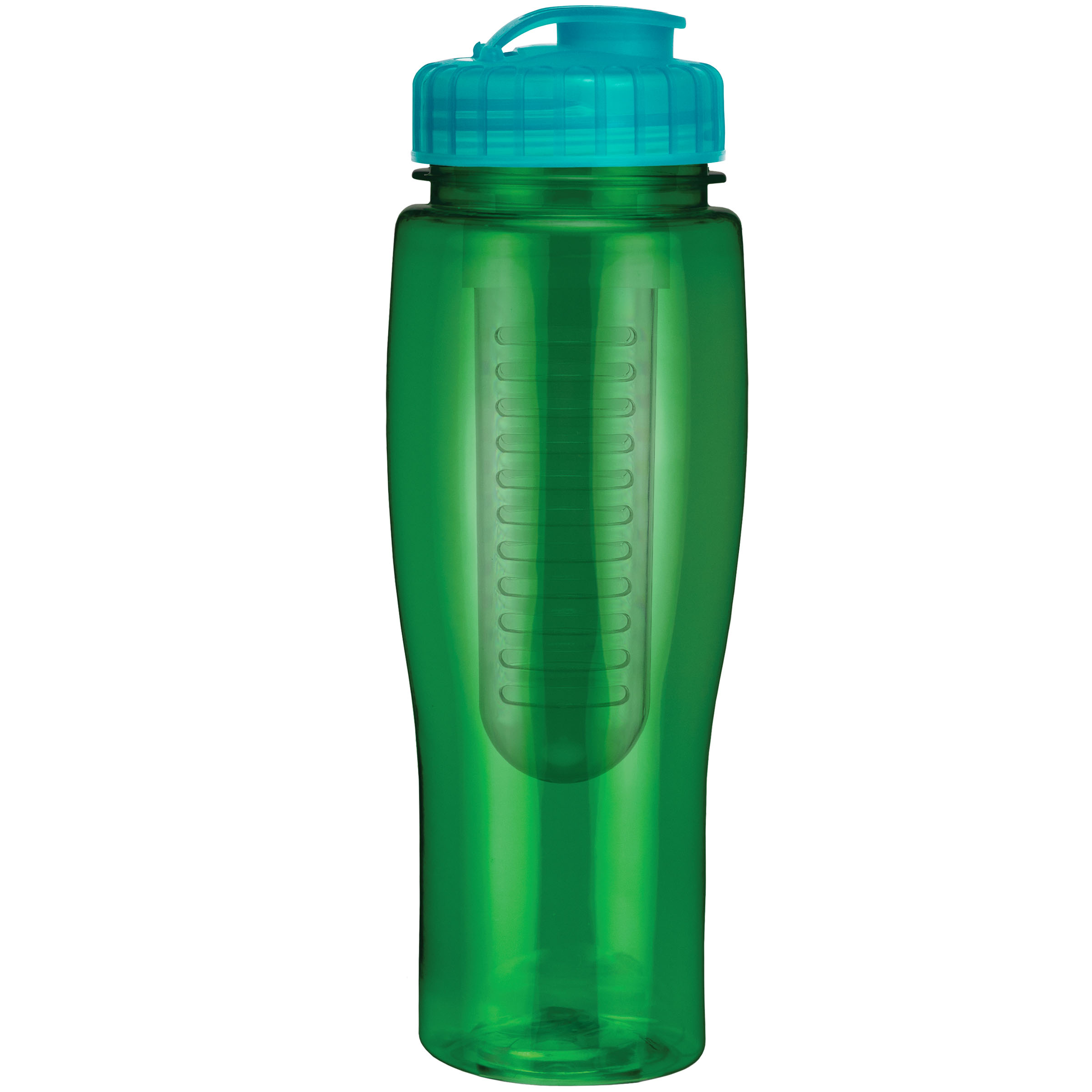 Picture of 24 Oz. Translucent Contour Bottle w/ Flip Top Lid and Infuser