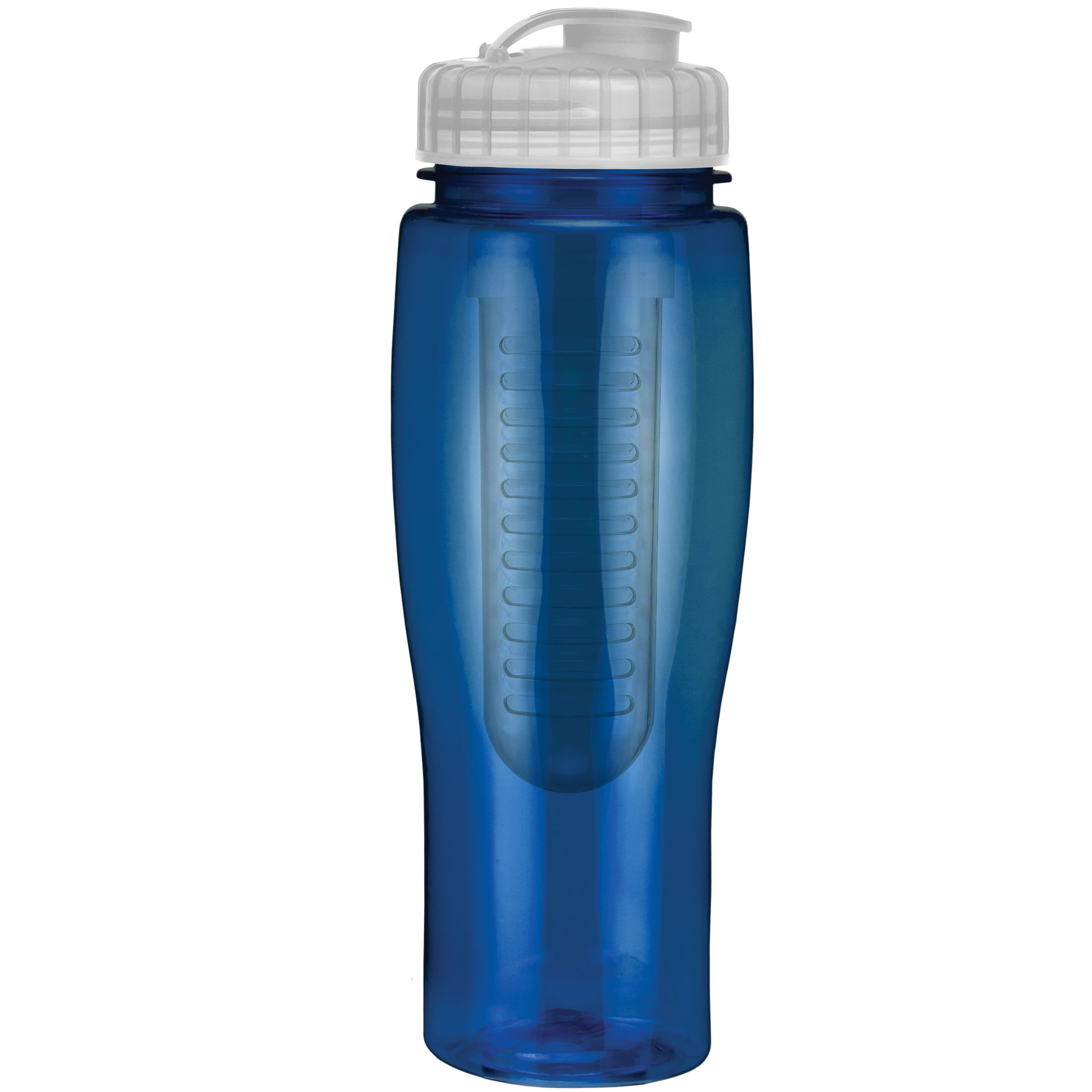 Picture of 24 Oz. Translucent Contour Bottle w/ Flip Top Lid and Infuser