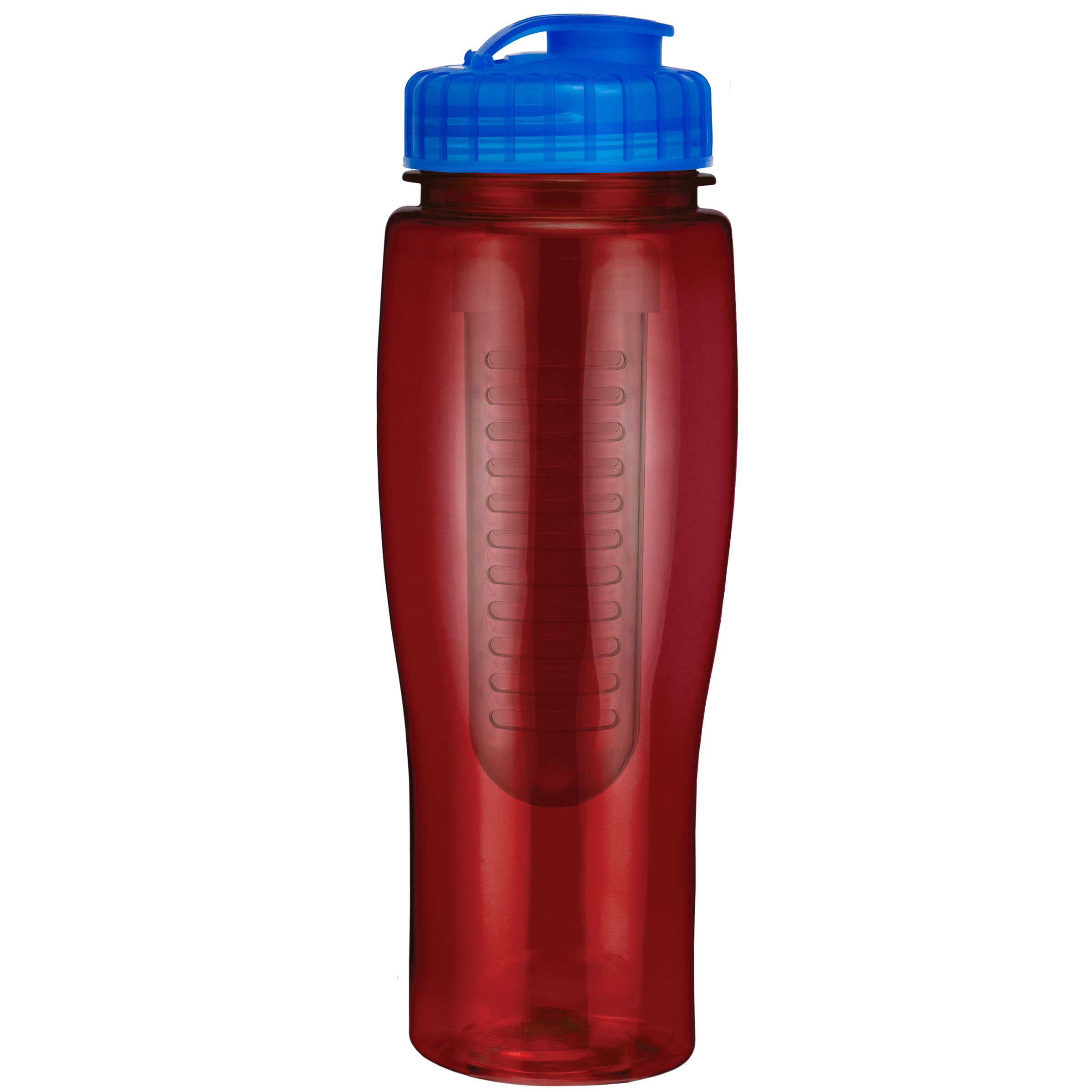 Picture of 24 Oz. Translucent Contour Bottle w/ Flip Top Lid and Infuser